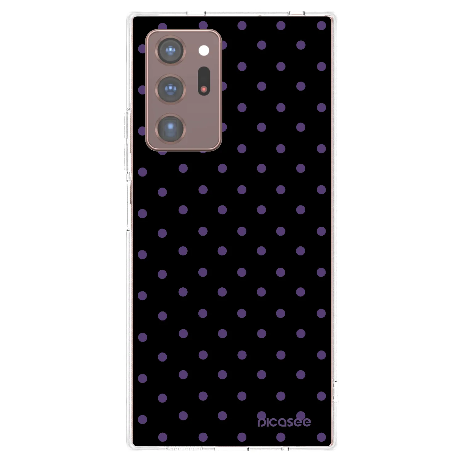 Picasee silikonski prozorni ovitek za Samsung Galaxy Note 20 Ultra - Flickers