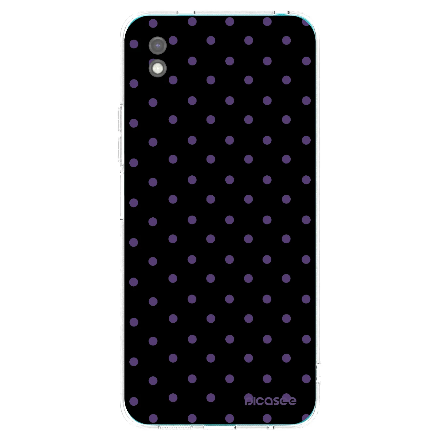 Picasee silikonski črni ovitek za Xiaomi Redmi 9A - Flickers