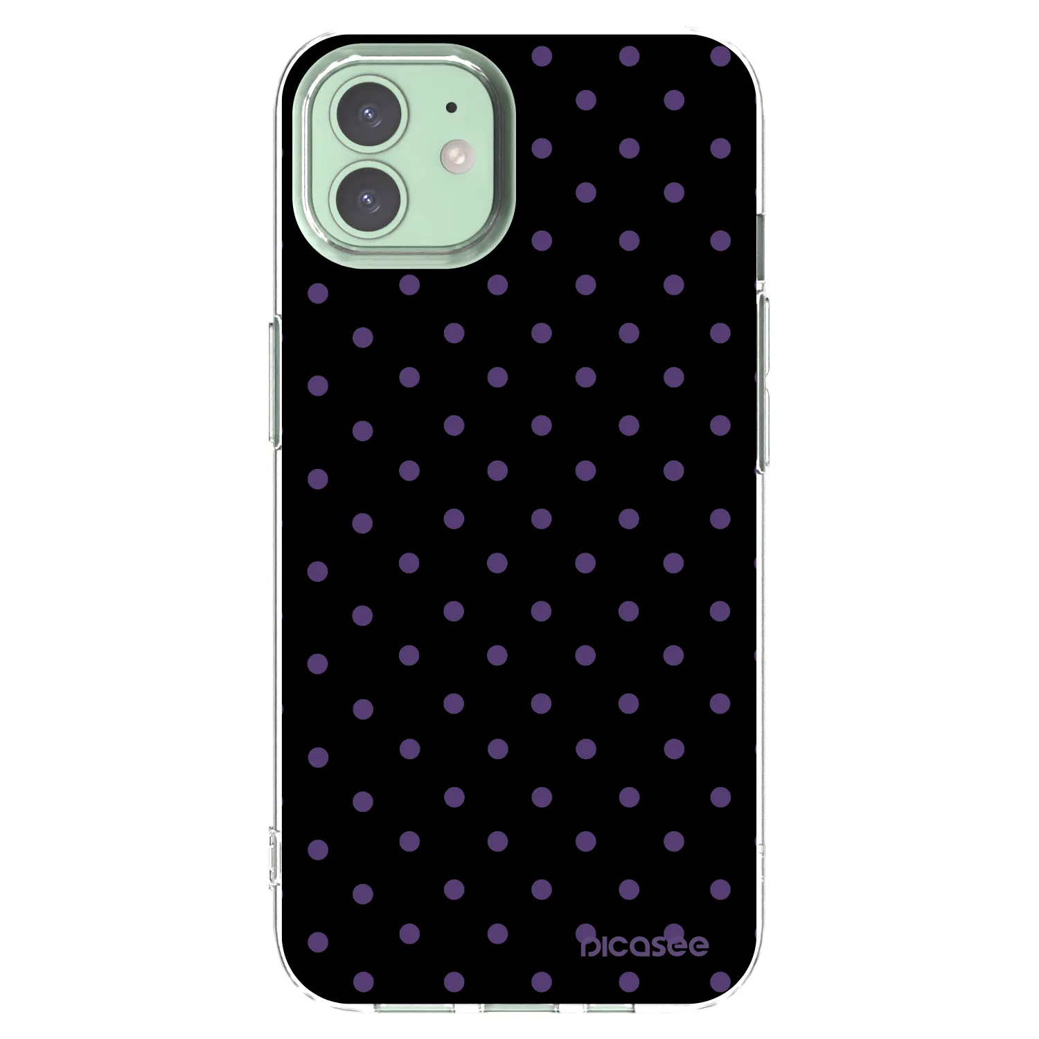 Picasee silikonski prozorni ovitek za Apple iPhone 12 - Flickers
