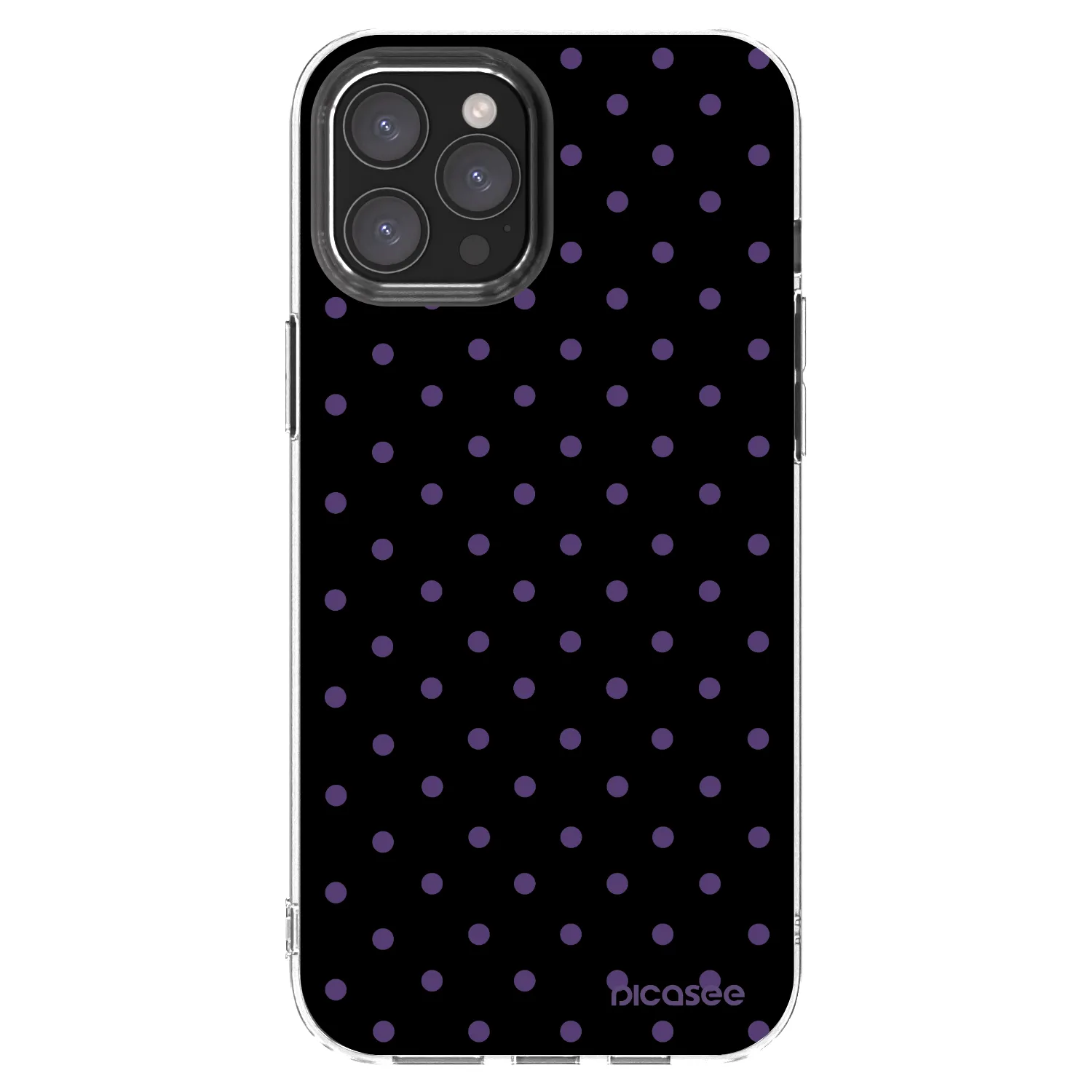 Picasee silikonski prozorni ovitek za Apple iPhone 12 Pro Max - Flickers