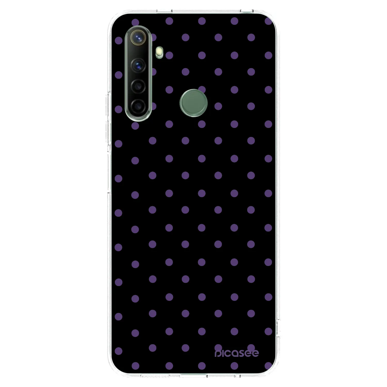 Picasee silikonski prozorni ovitek za Realme 6i - Flickers