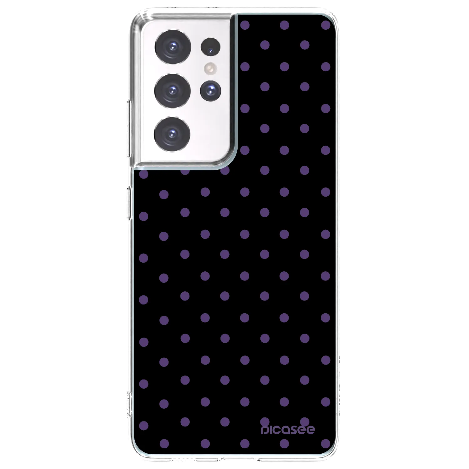 Picasee silikonski prozorni ovitek za Samsung Galaxy S21 Ultra 5G G998B - Flickers