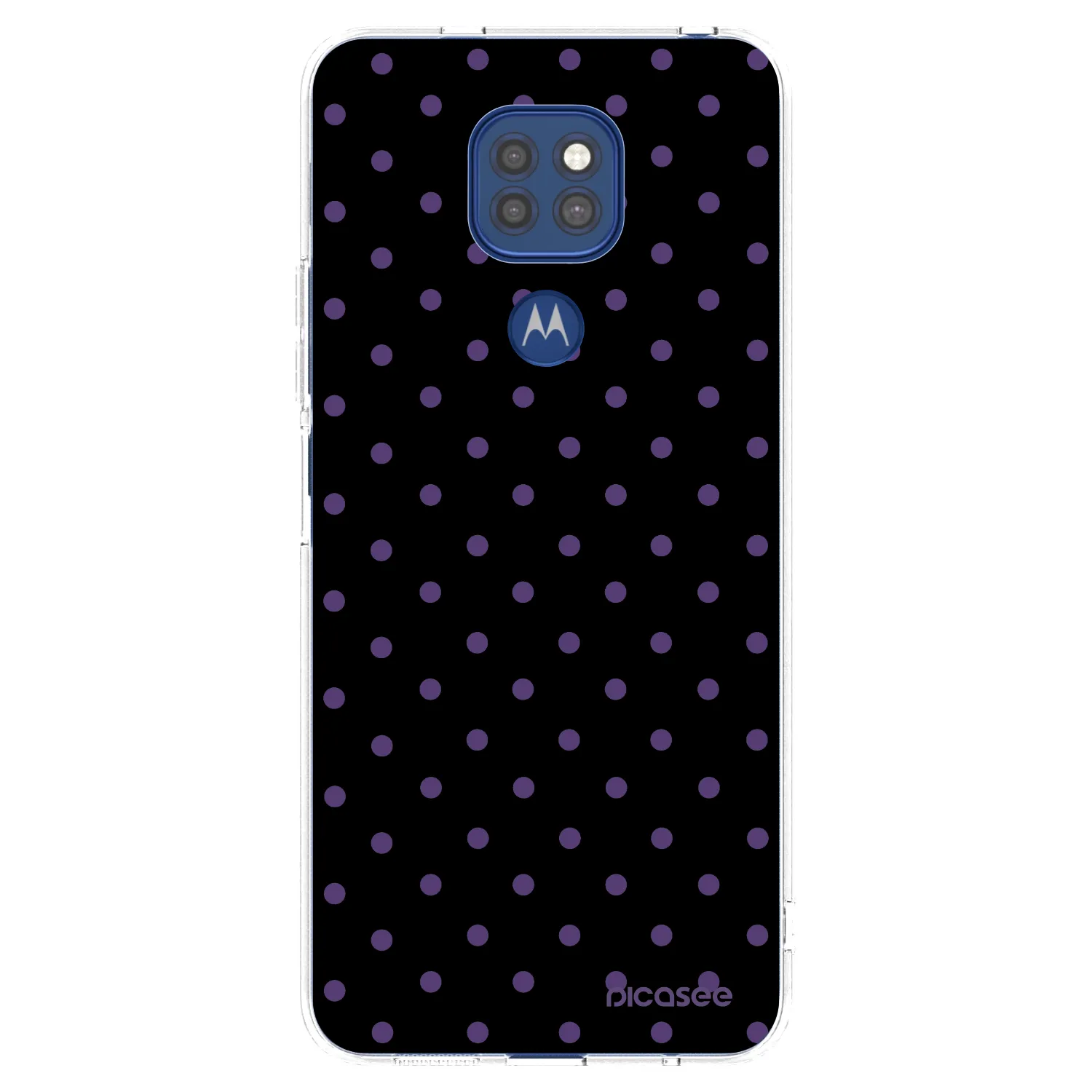 Picasee silikonski prozorni ovitek za Motorola Moto G9 Play - Flickers