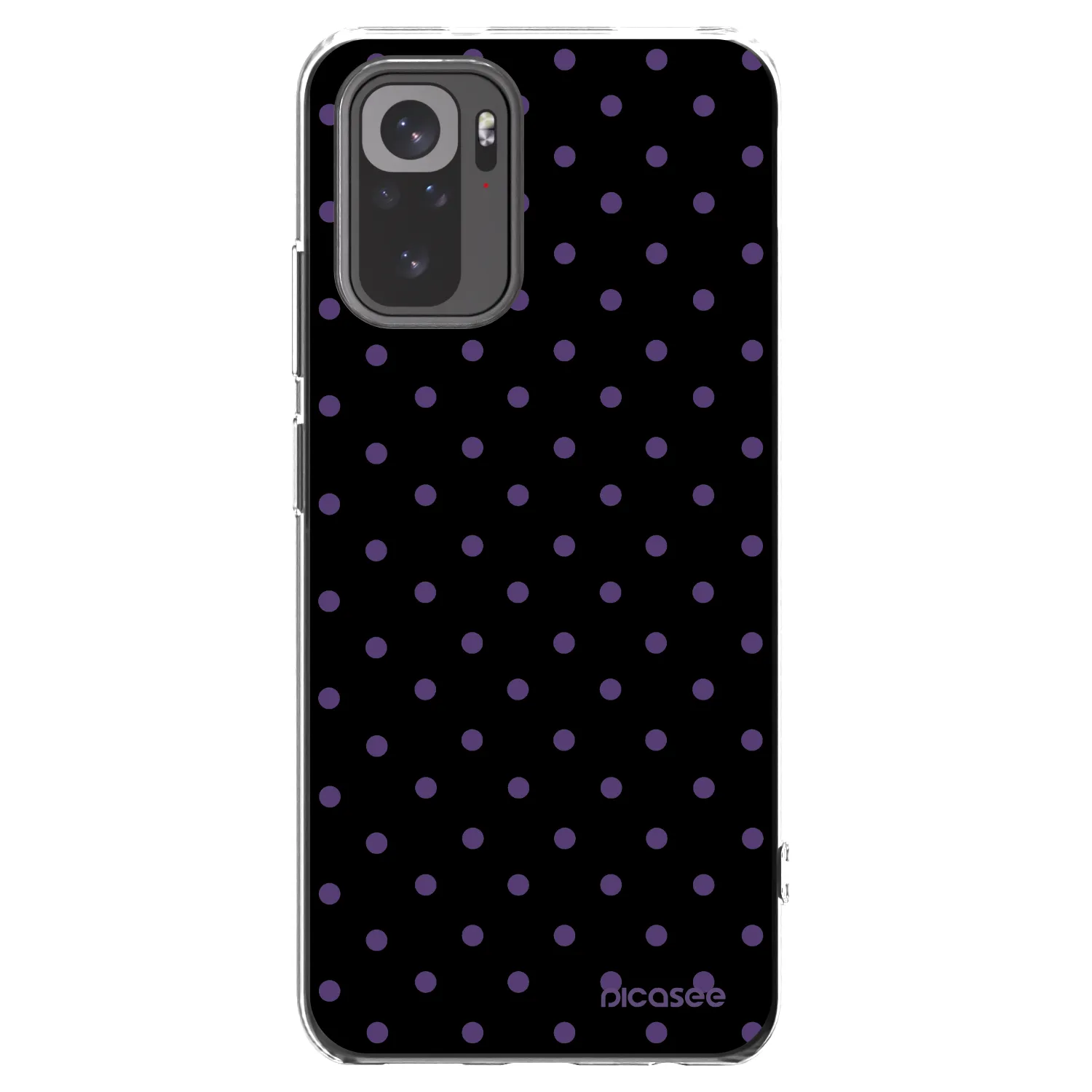 Picasee silikonski prozorni ovitek za Xiaomi Redmi Note 10 - Flickers