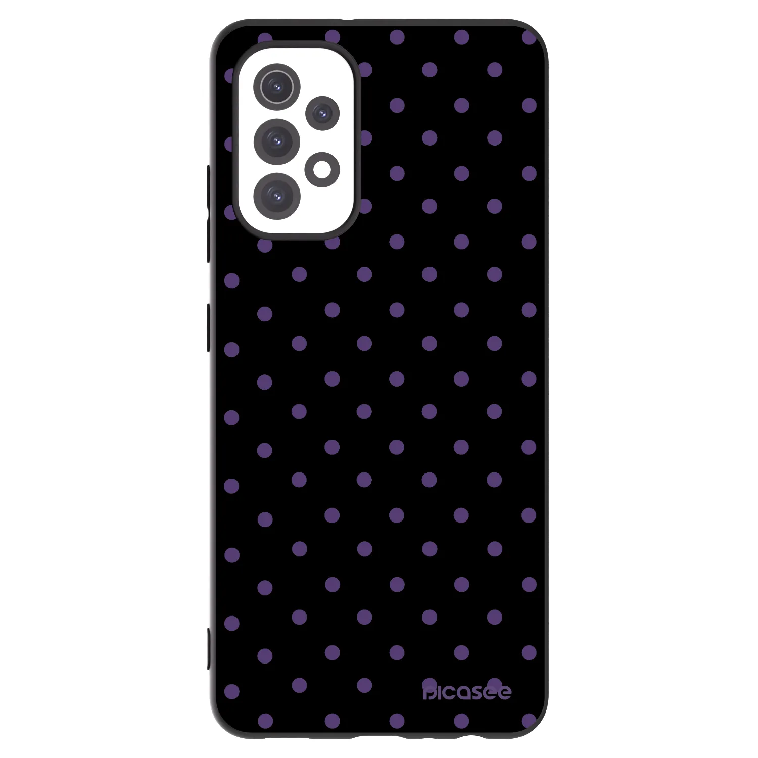 Picasee silikonski črni ovitek za Samsung Galaxy A32 5G A326B - Flickers