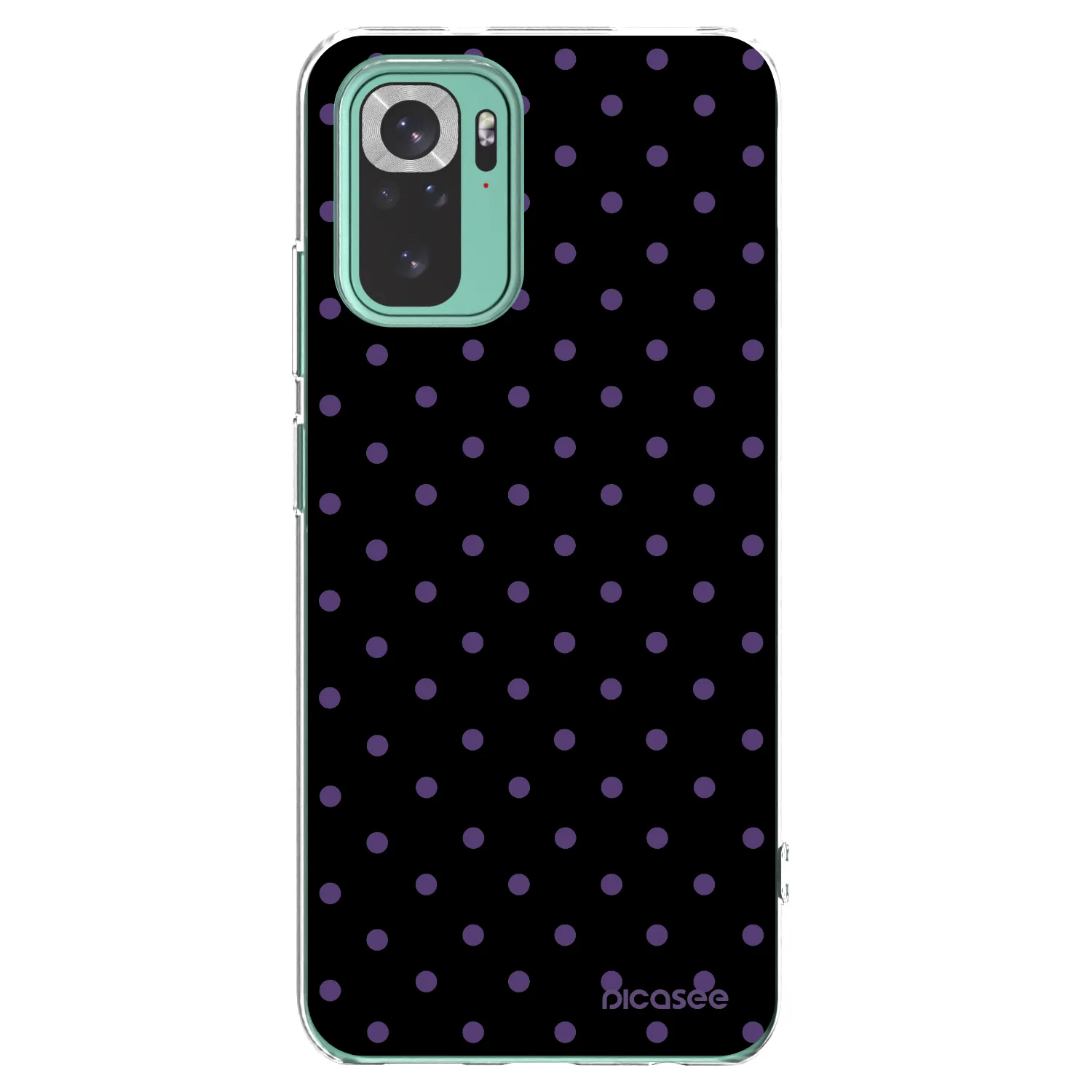 Picasee silikonski prozorni ovitek za Xiaomi Redmi Note 10 Pro - Flickers