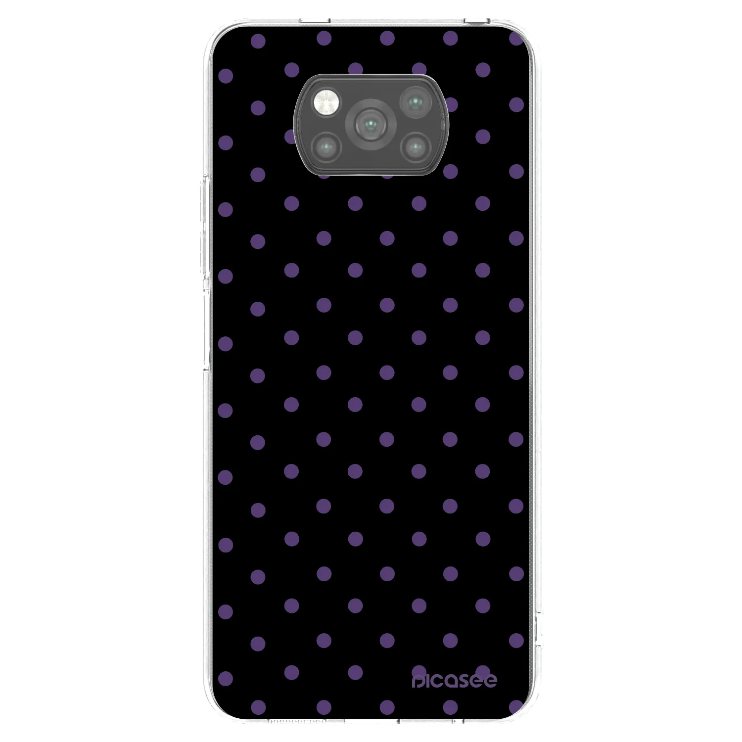 Picasee silikonski črni ovitek za Xiaomi Poco X3 Pro - Flickers