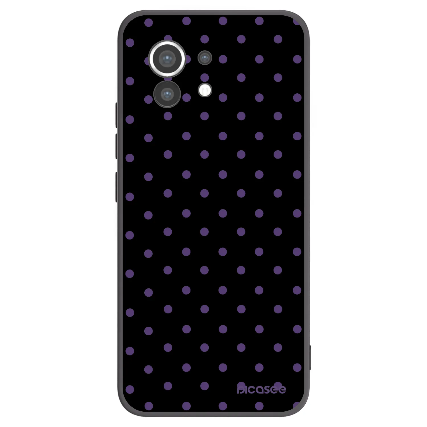 Picasee silikonski črni ovitek za Xiaomi Mi 11 - Flickers