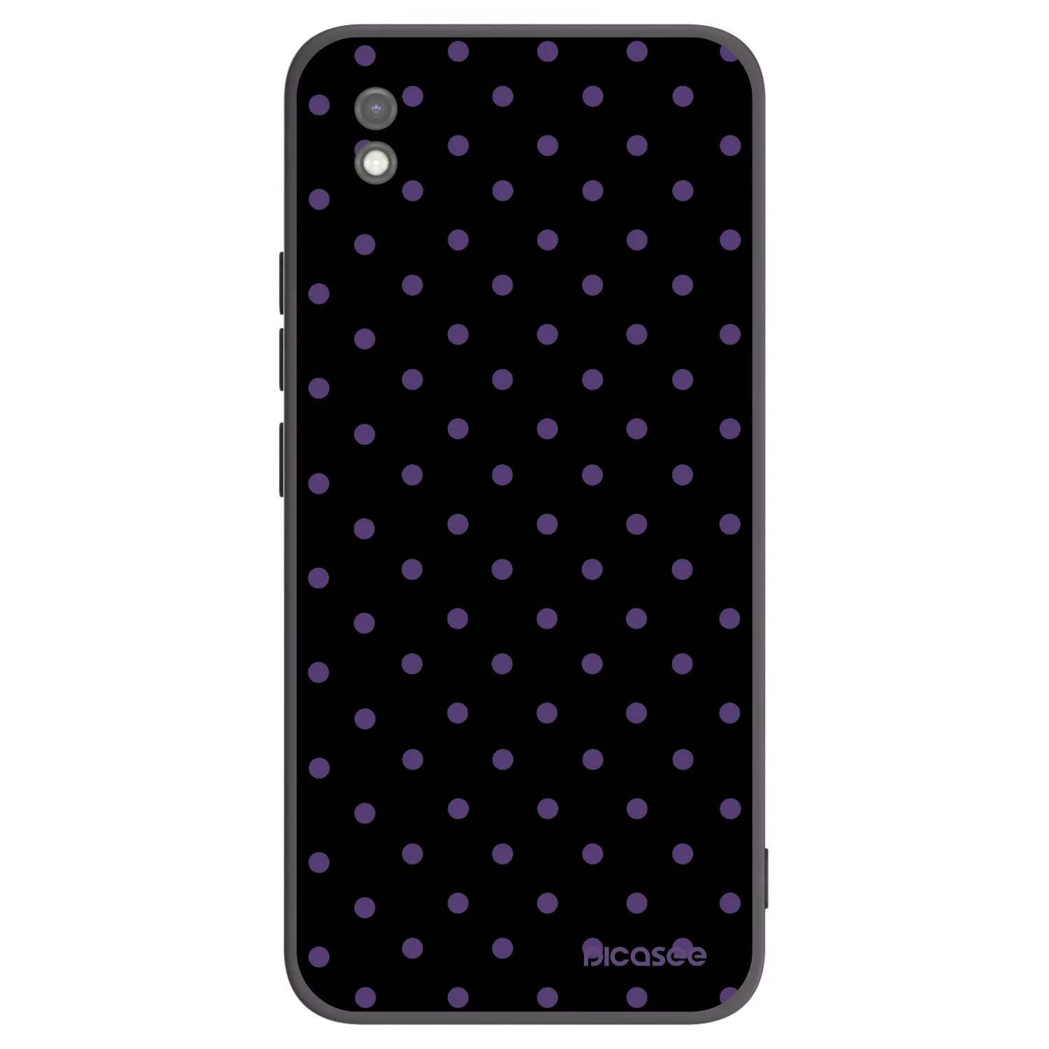Picasee silikonski črni ovitek za Xiaomi Redmi 9AT - Flickers