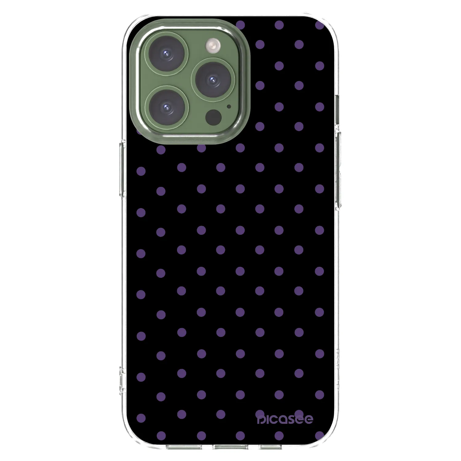 Picasee silikonski prozorni ovitek za Apple iPhone 13 Pro - Flickers