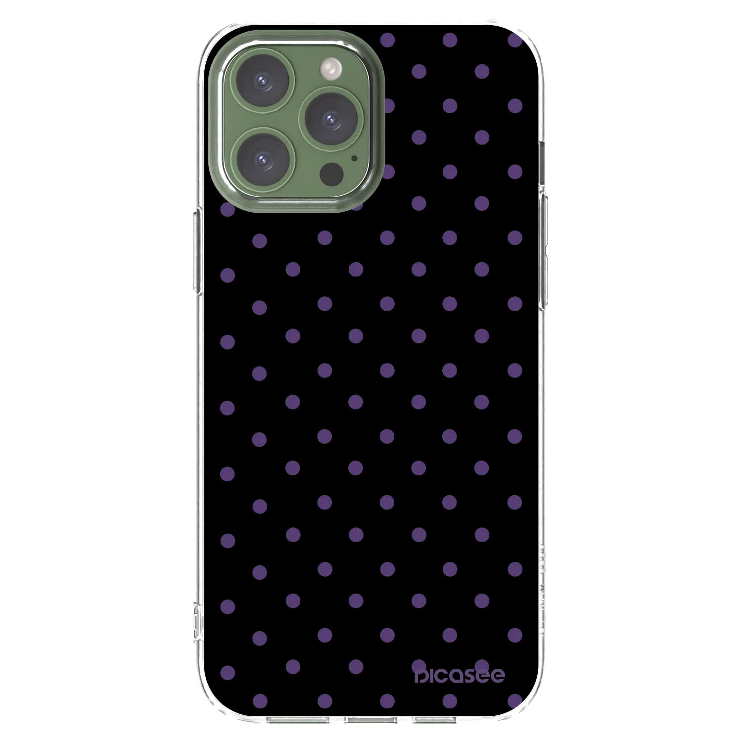 Picasee silikonski prozorni ovitek za Apple iPhone 13 Pro Max - Flickers