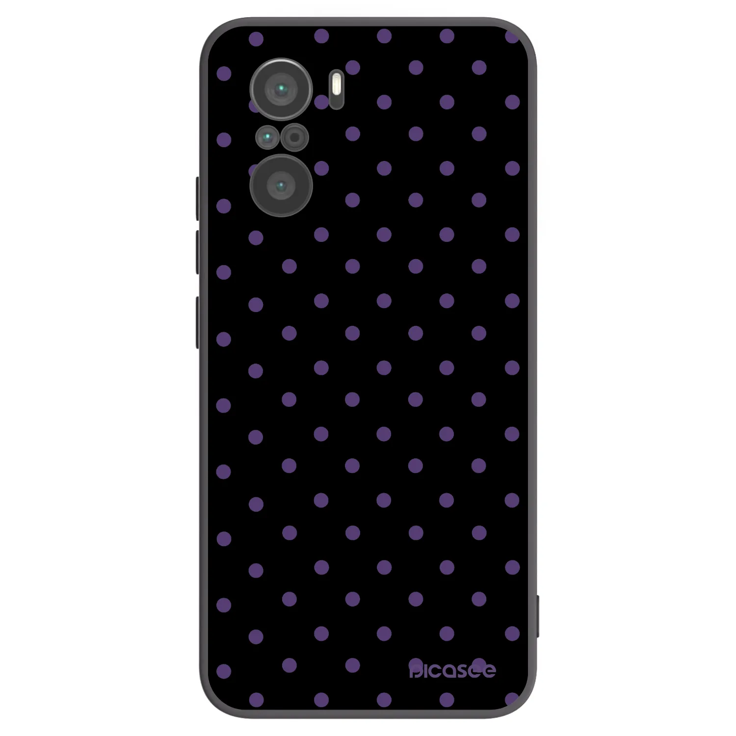 Picasee silikonski črni ovitek za Xiaomi Poco F3 - Flickers