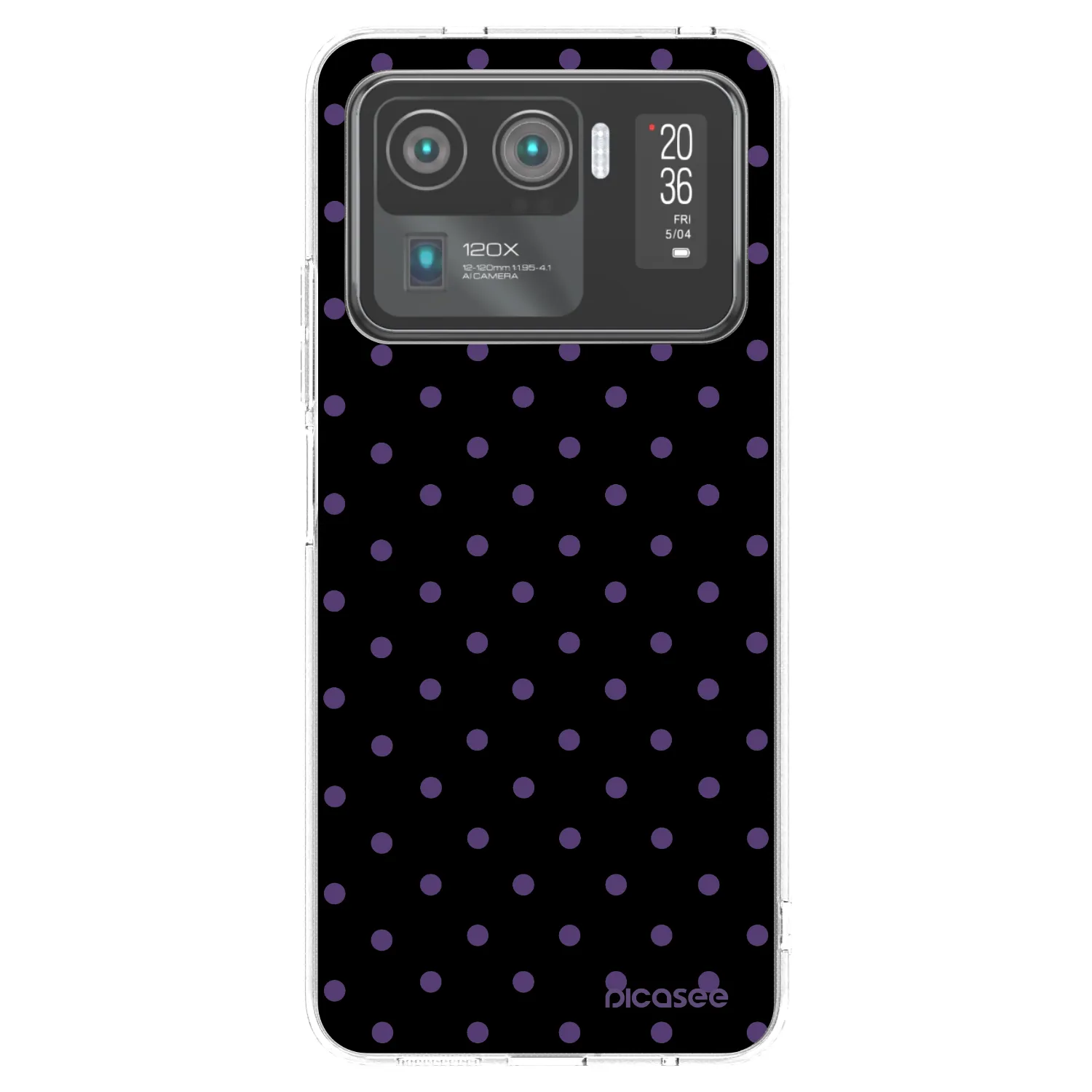 Picasee silikonski prozorni ovitek za Xiaomi Mi 11 Ultra - Flickers