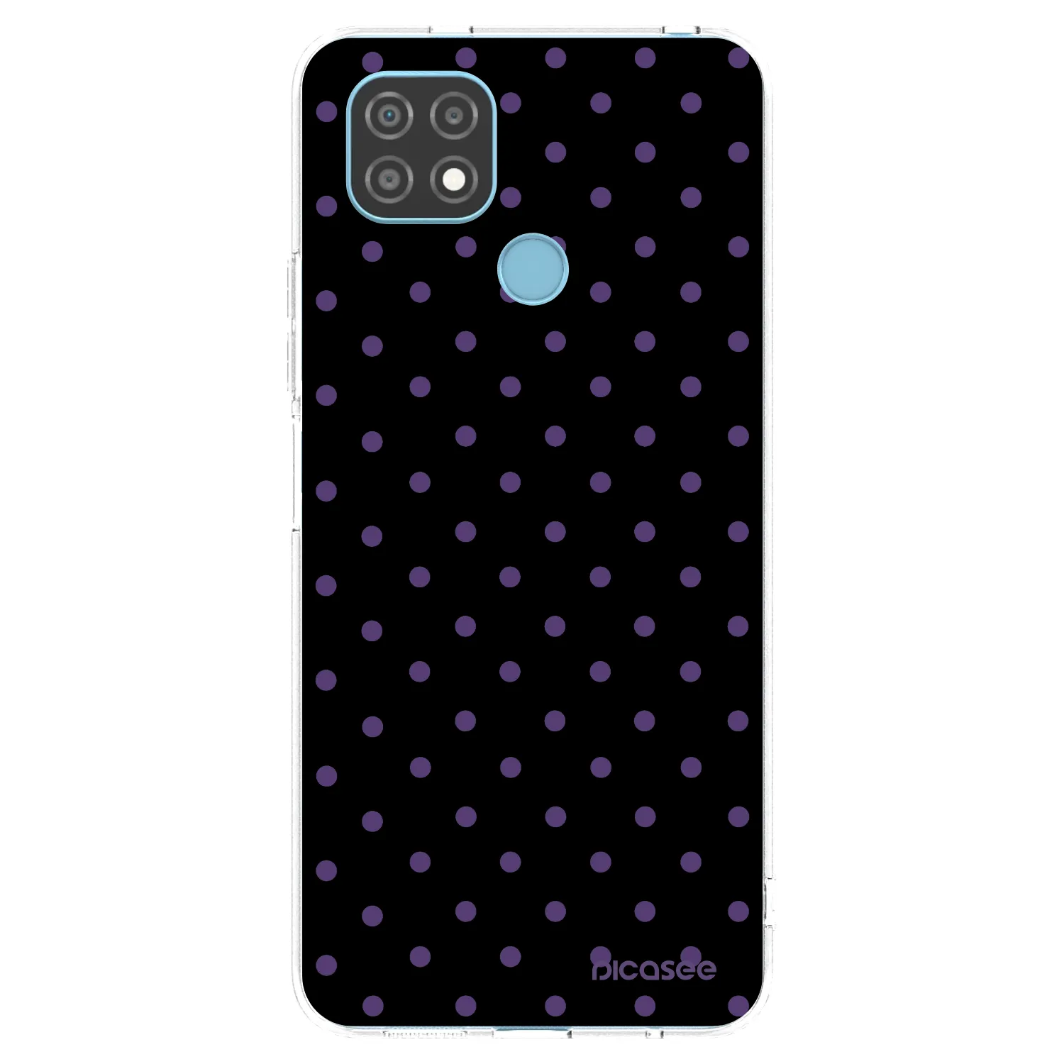 Picasee silikonski prozorni ovitek za Realme C21 - Flickers