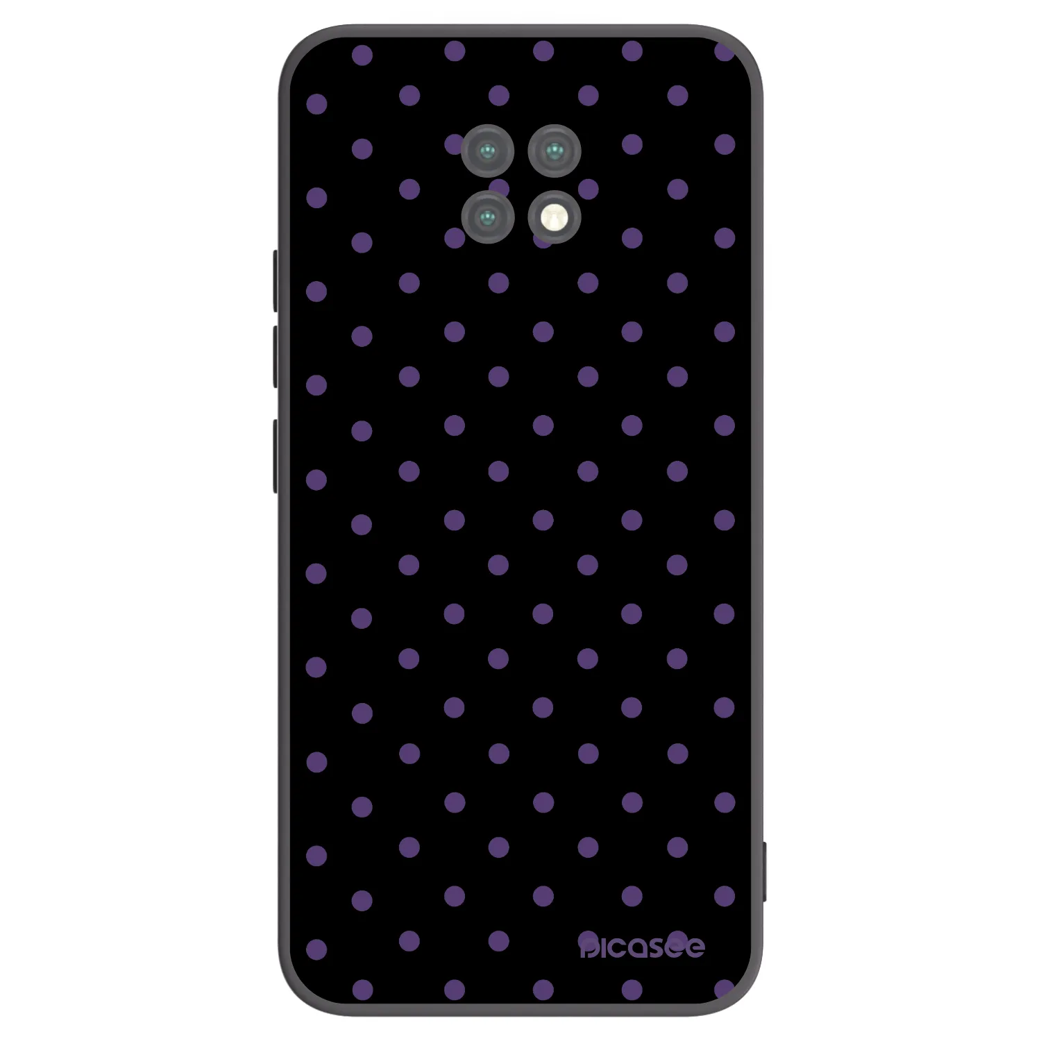 Picasee silikonski črni ovitek za Xiaomi Redmi Note 9T - Flickers