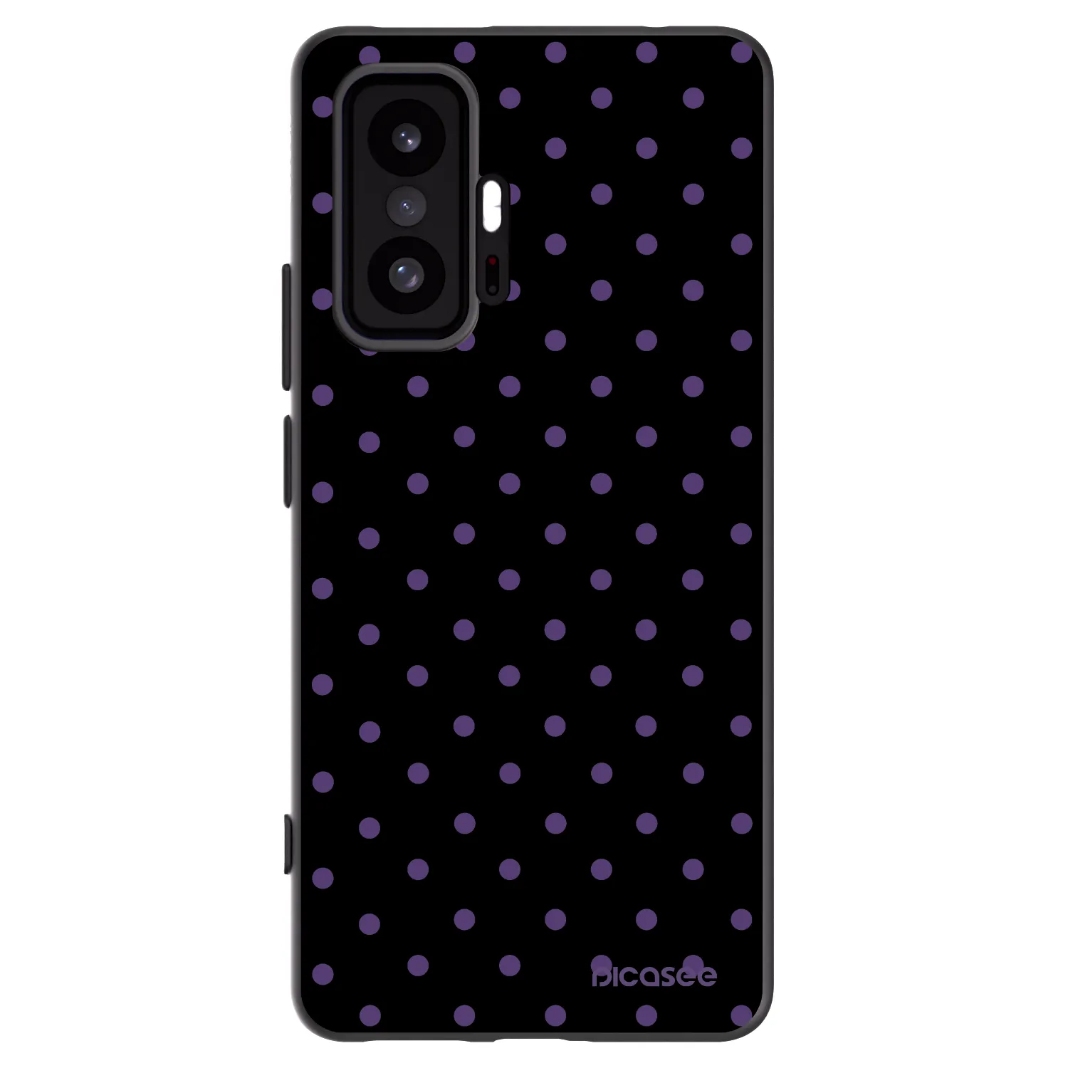 Picasee silikonski črni ovitek za Xiaomi 11T - Flickers