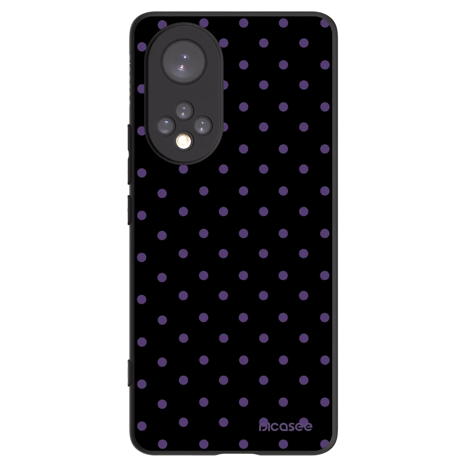 Picasee silikonski črni ovitek za Honor 50 5G - Flickers