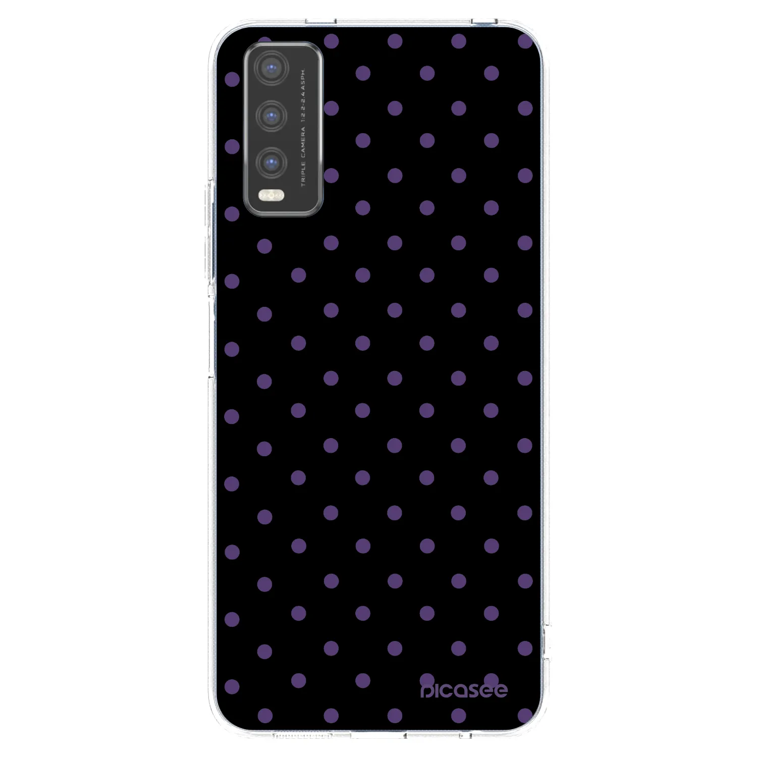 Picasee silikonski prozorni ovitek za Vivo Y20s - Flickers