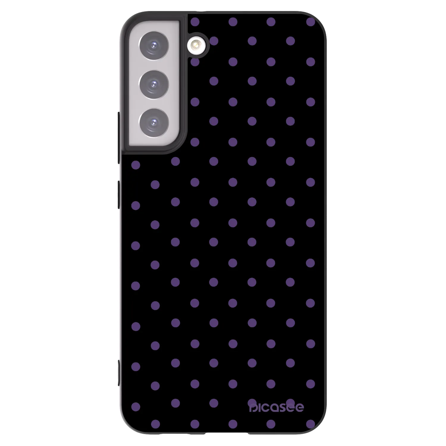 Picasee silikonski črni ovitek za Samsung Galaxy S22+ 5G - Flickers
