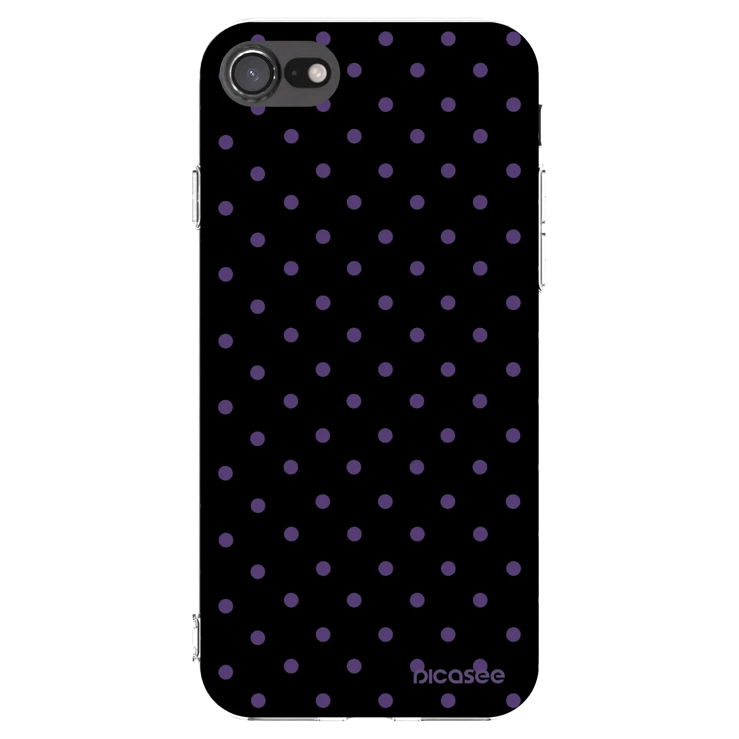 Picasee silikonski prozorni ovitek za Apple iPhone SE 2022 - Flickers