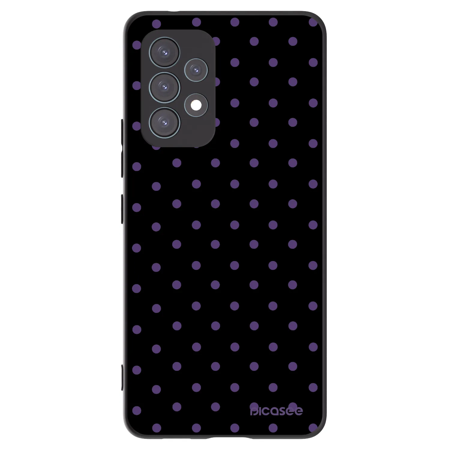 Picasee silikonski črni ovitek za Samsung Galaxy A53 5G A536 - Flickers
