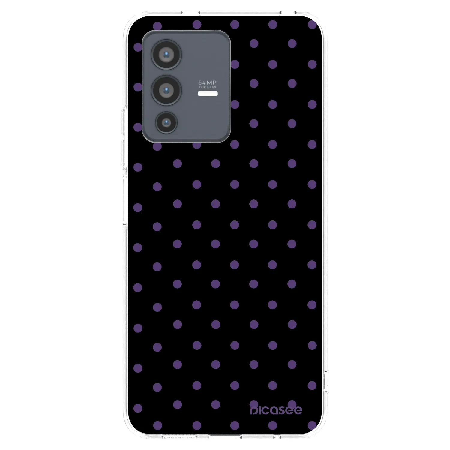Picasee silikonski prozorni ovitek za Vivo V23 5G - Flickers