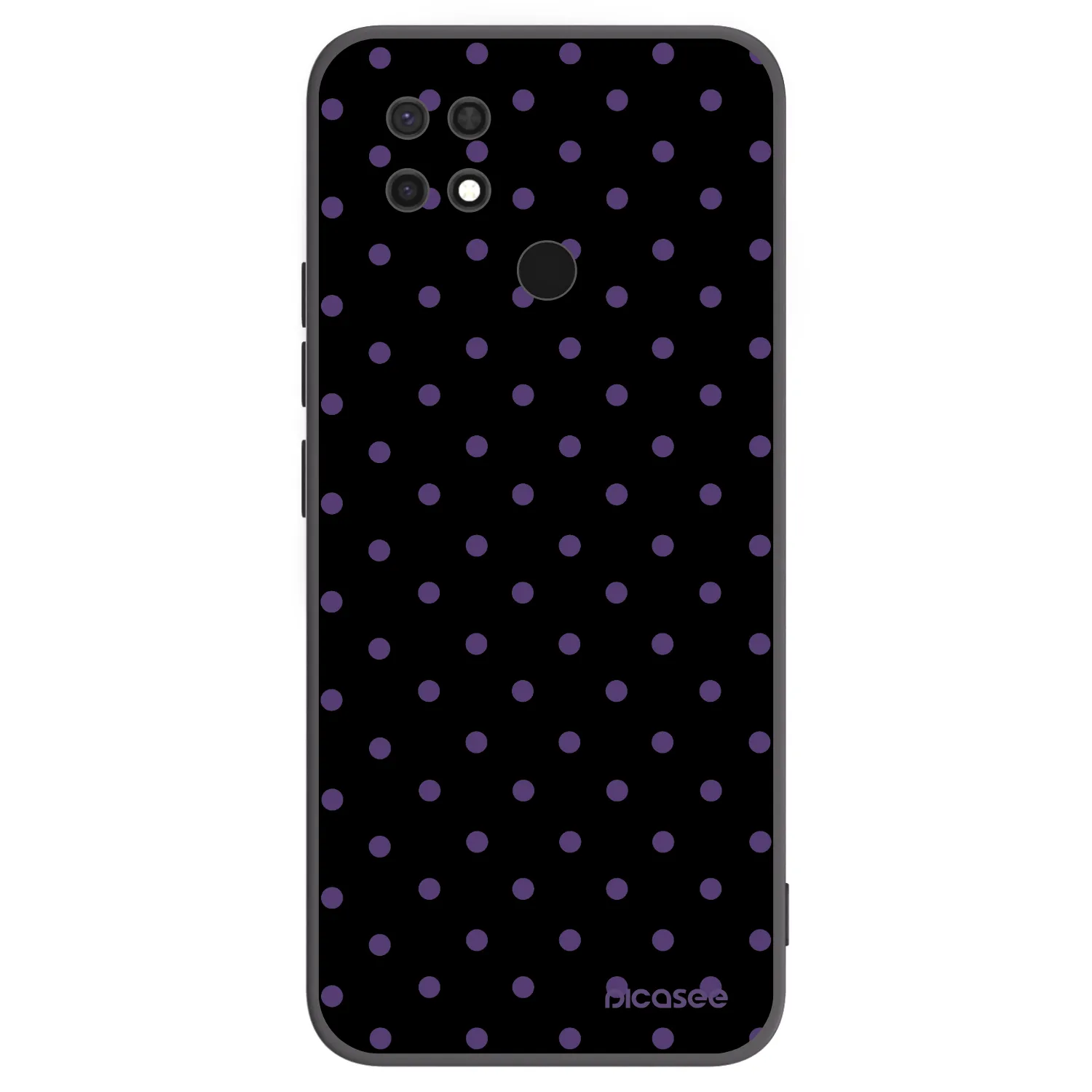 Picasee silikonski črni ovitek za Xiaomi Redmi 10C - Flickers