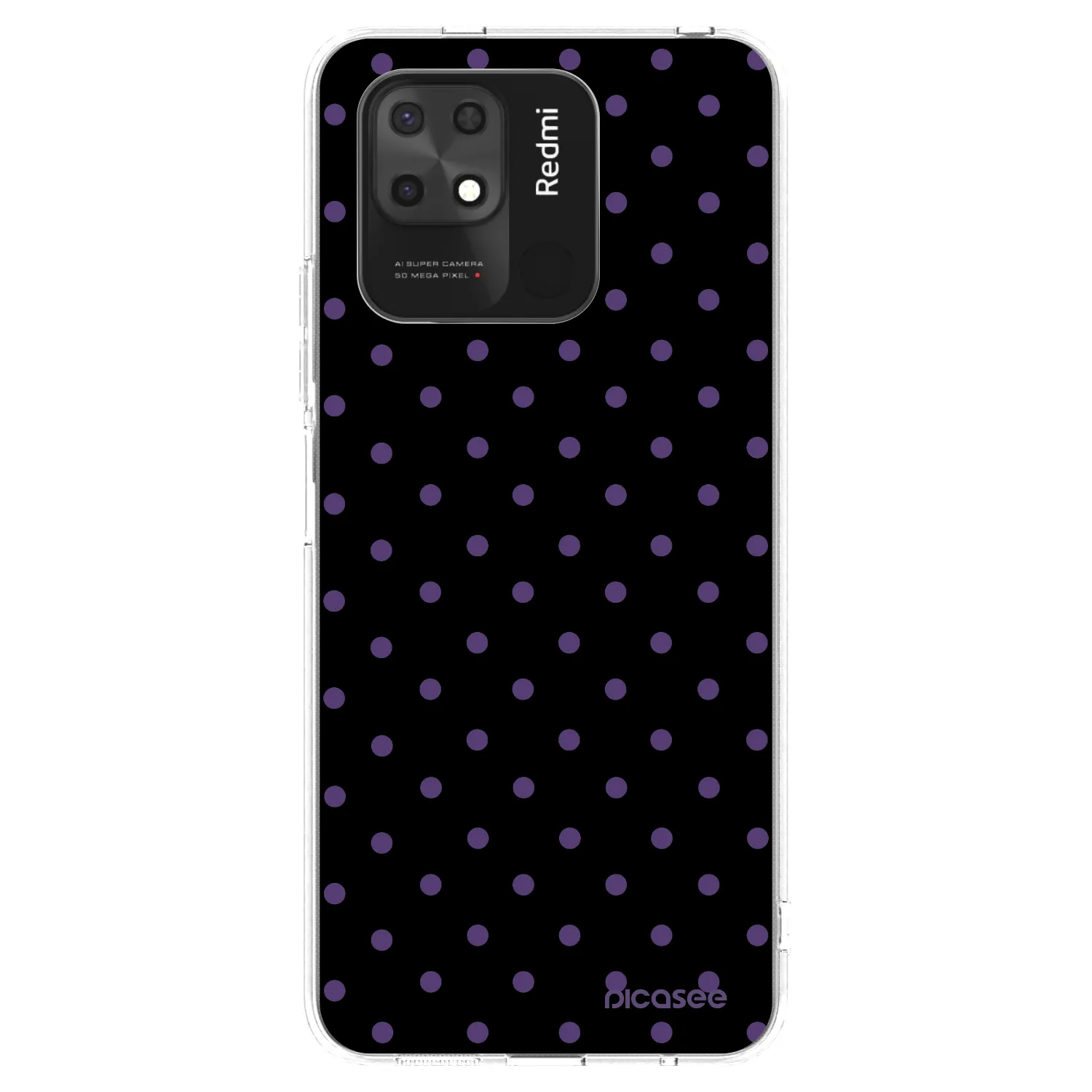 Picasee silikonski prozorni ovitek za Xiaomi Redmi 10C - Flickers