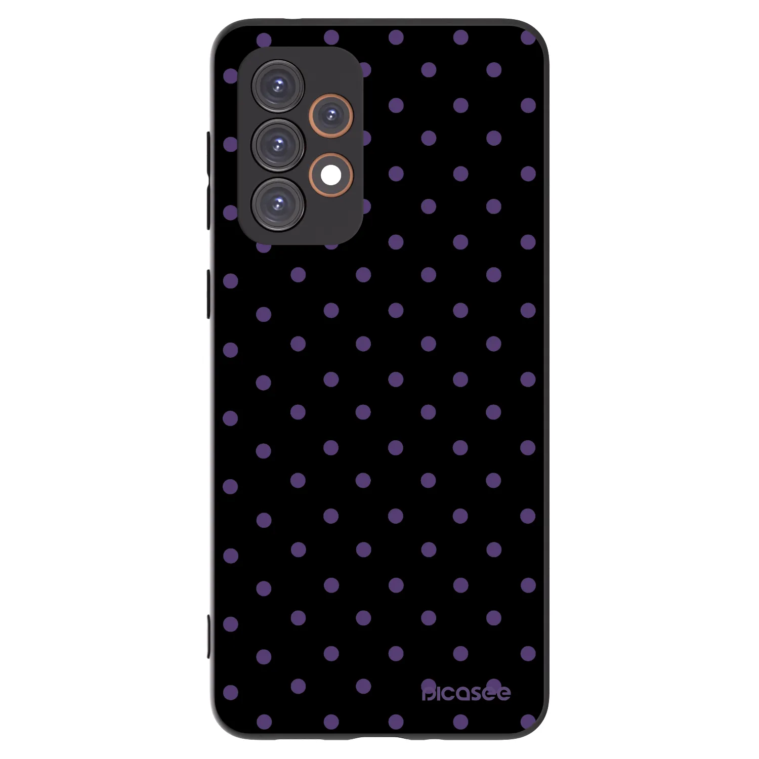 Picasee silikonski črni ovitek za Samsung Galaxy A33 5G A336 - Flickers
