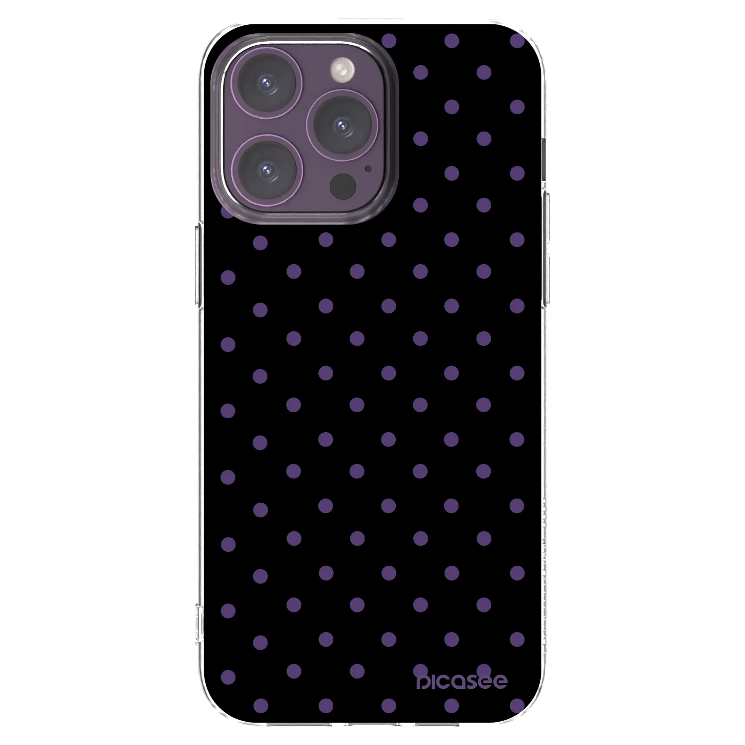 Picasee silikonski prozorni ovitek za Apple iPhone 14 Pro Max - Flickers