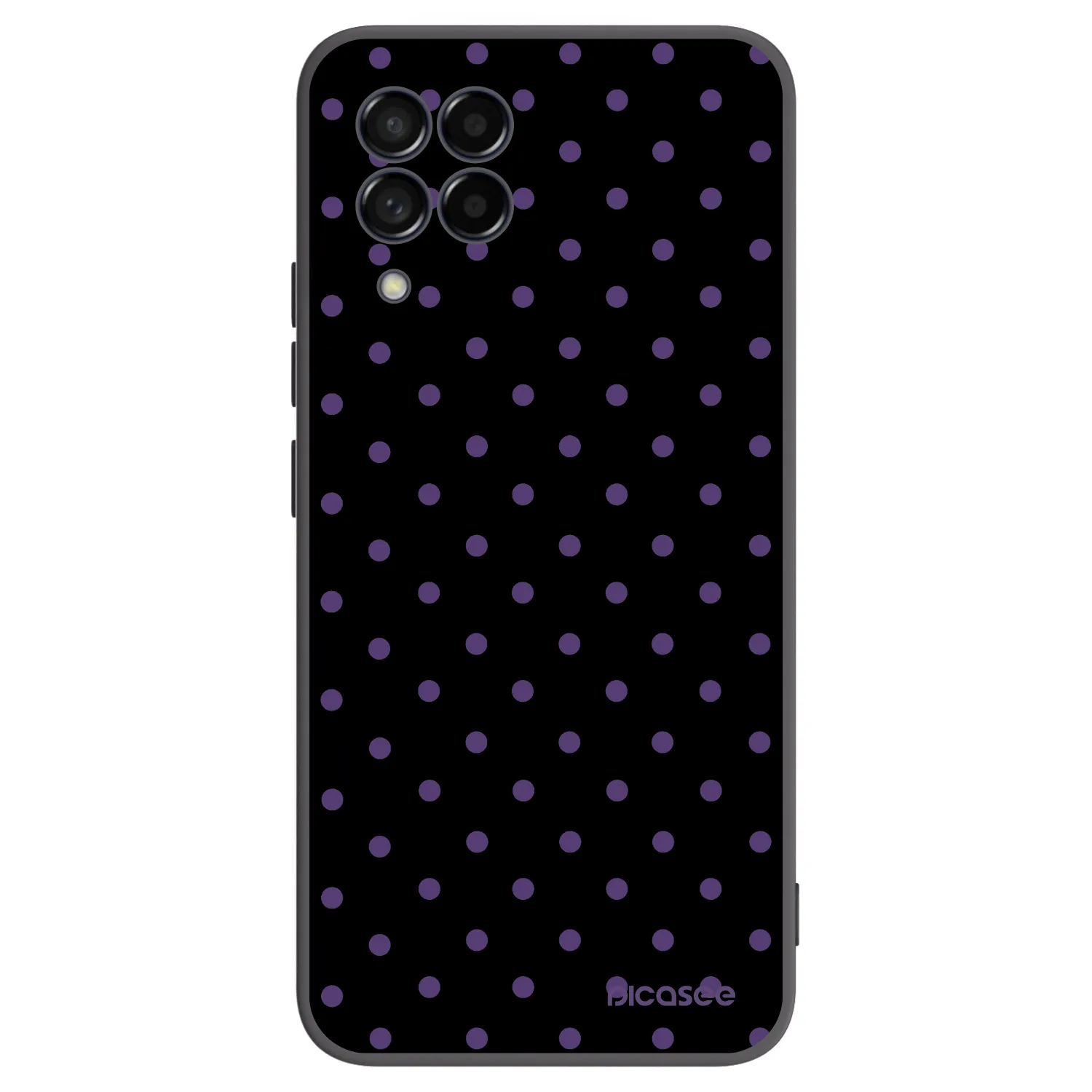 Picasee silikonski črni ovitek za Samsung Galaxy M53 5G - Flickers