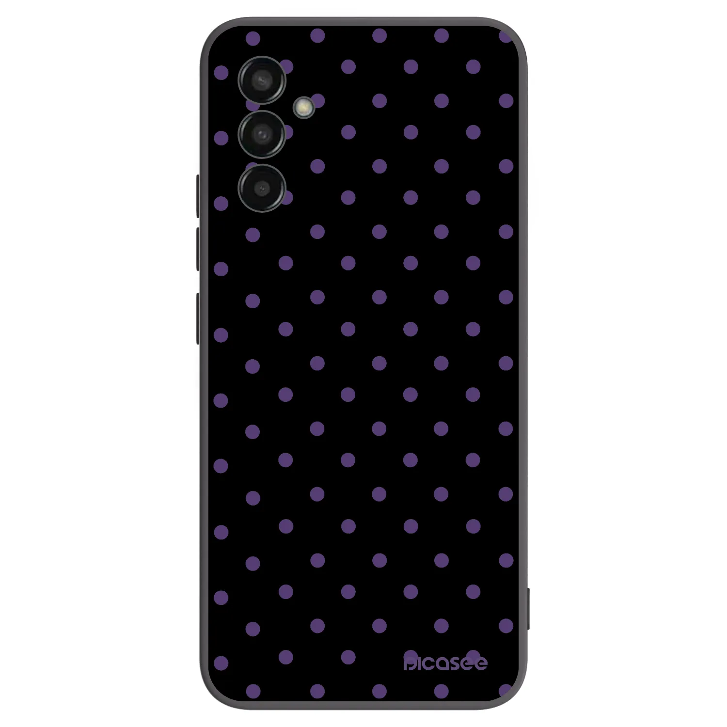 Picasee silikonski črni ovitek za Samsung Galaxy M13 M135F - Flickers