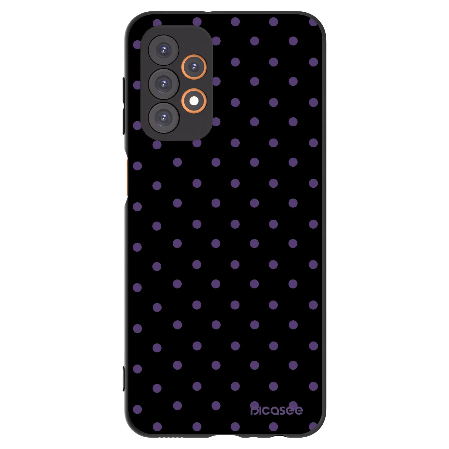 Picasee silikonski črni ovitek za Samsung Galaxy A23 A235F 4G - Flickers