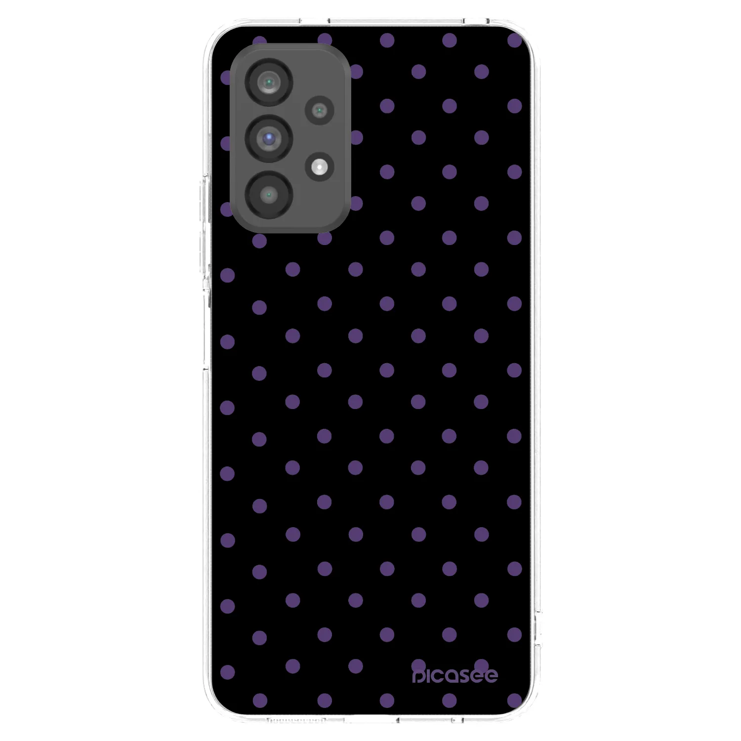 Picasee silikonski prozorni ovitek za Samsung Galaxy A73 5G - Flickers