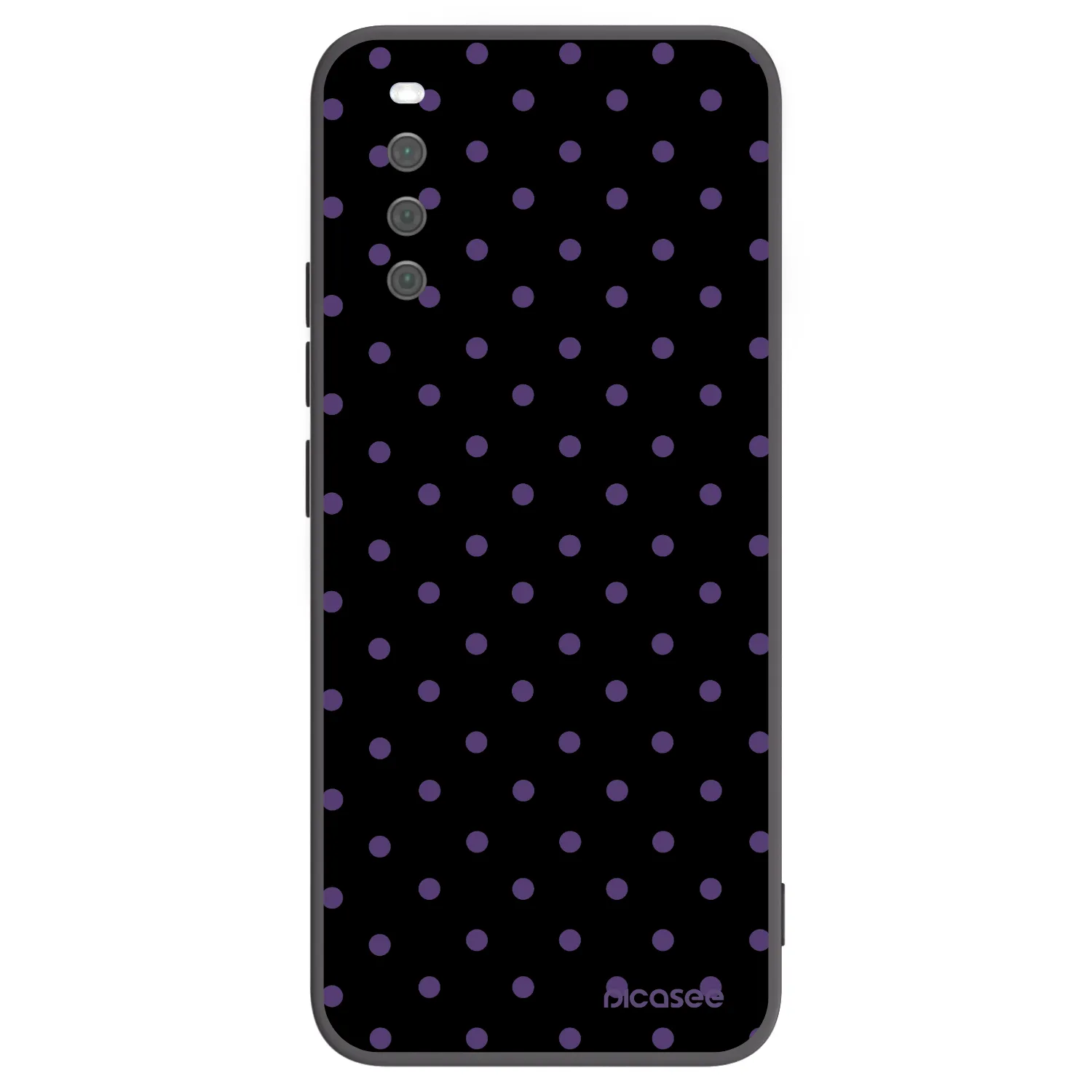 Picasee silikonski črni ovitek za Sony Xperia 10 III - Flickers
