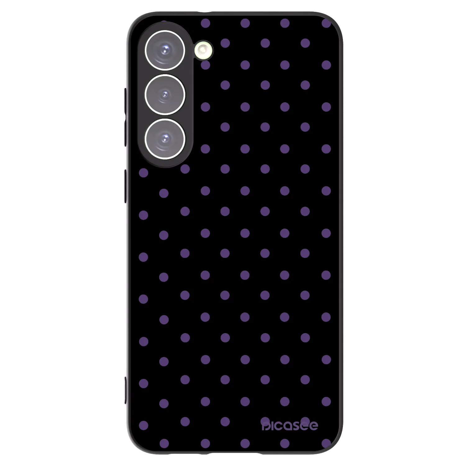 Picasee silikonski črni ovitek za Samsung Galaxy S23+ 5G - Flickers