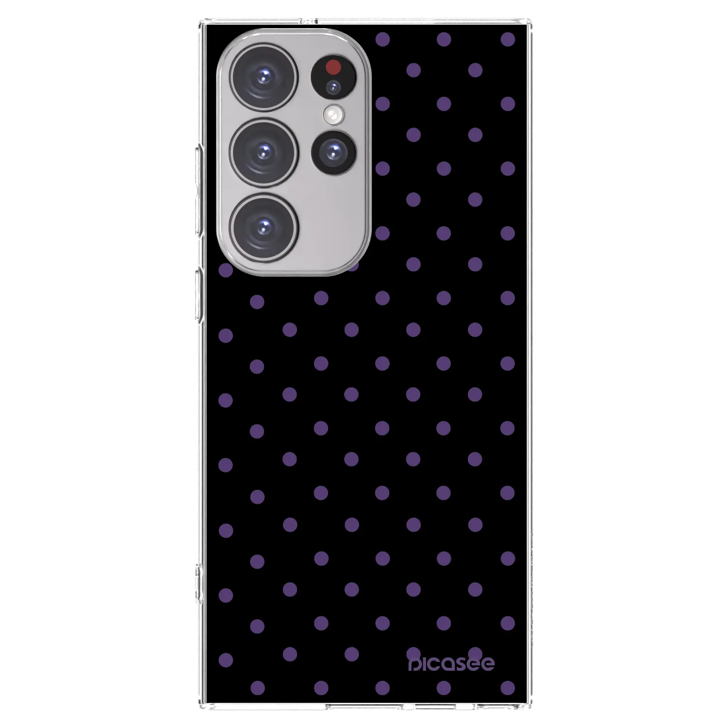Picasee silikonski prozorni ovitek za Samsung Galaxy S23 Ultra 5G - Flickers