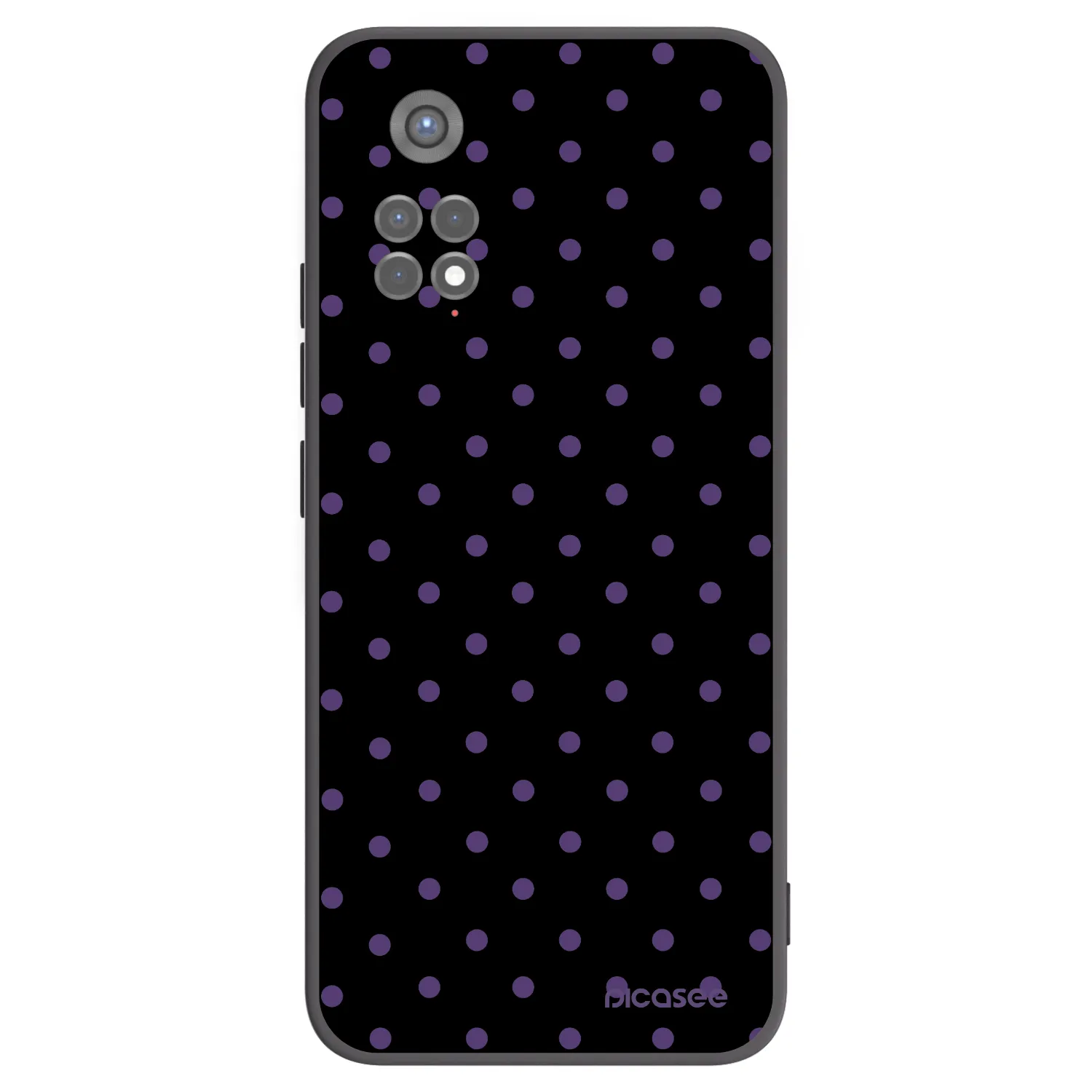 Picasee silikonski črni ovitek za Xiaomi Redmi Note 11S 5G - Flickers