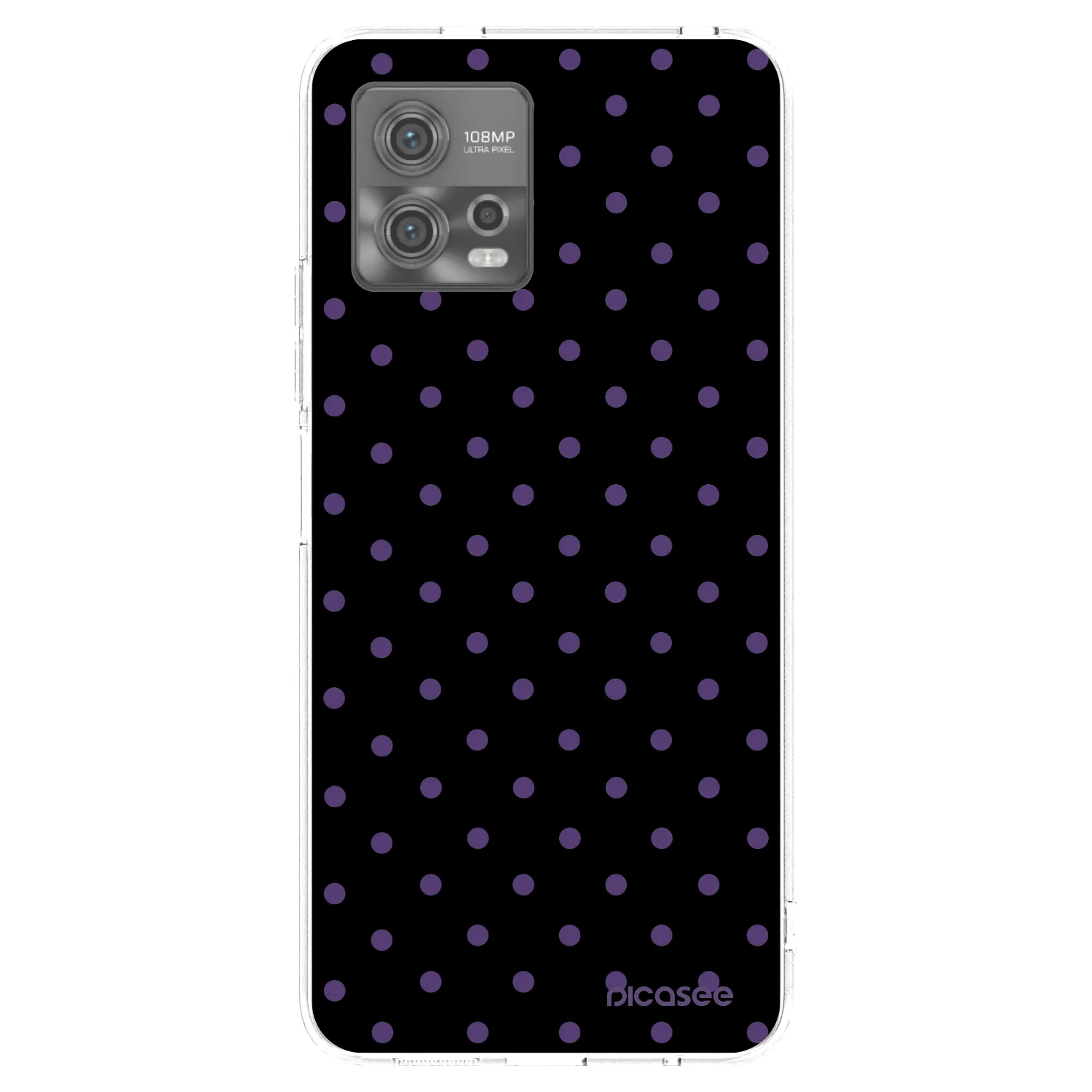 Picasee silikonski prozorni ovitek za Motorola Moto G72 - Flickers