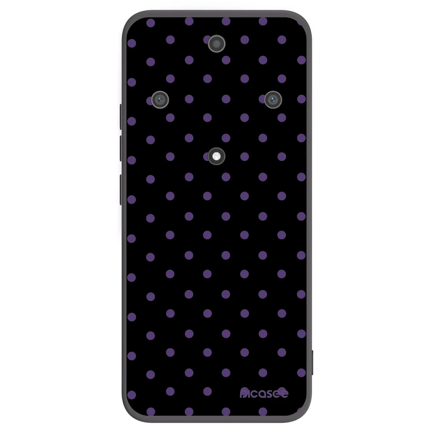 Picasee silikonski črni ovitek za Honor Magic5 Lite 5G - Flickers