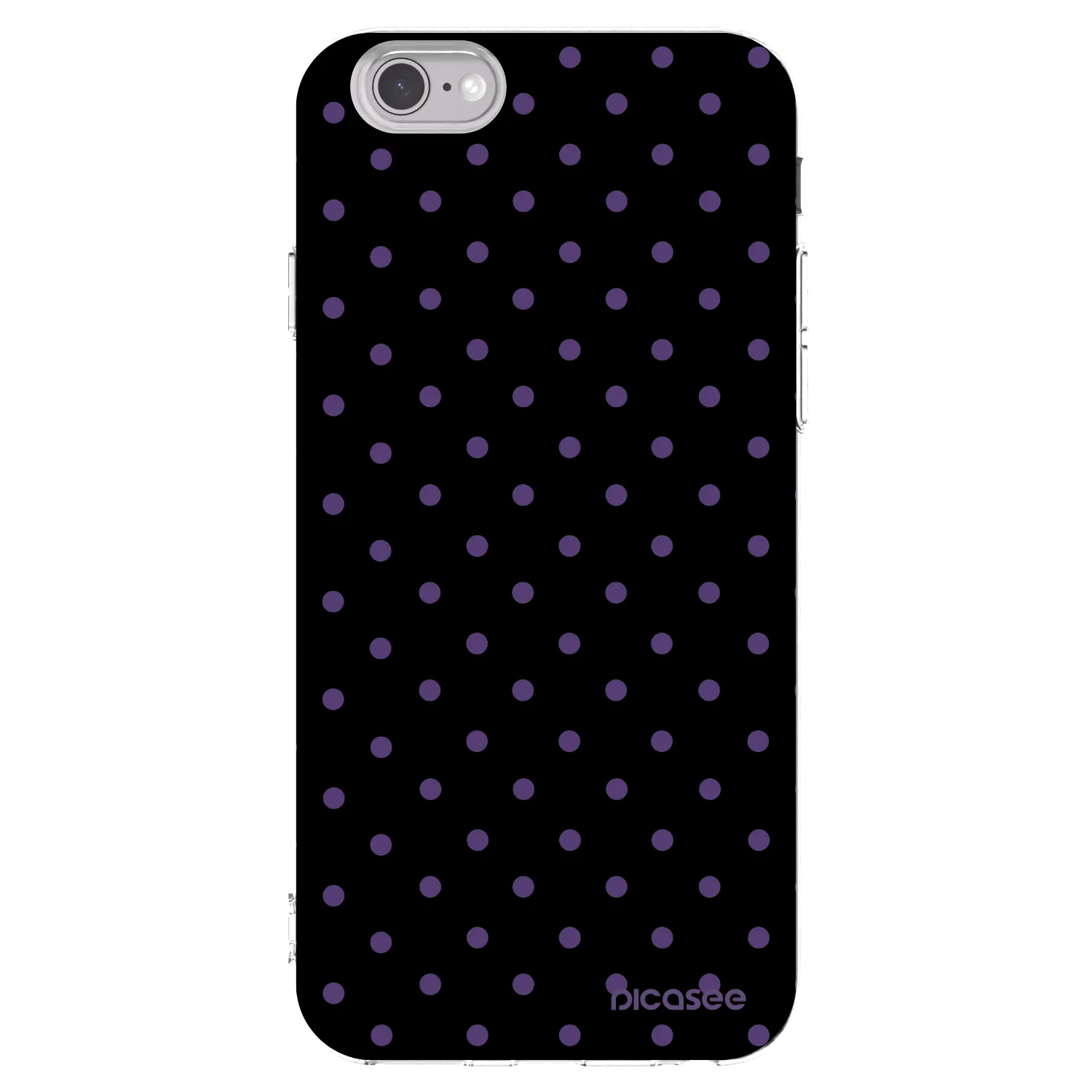 Picasee silikonski prozorni ovitek za Apple iPhone 6/6S - Flickers