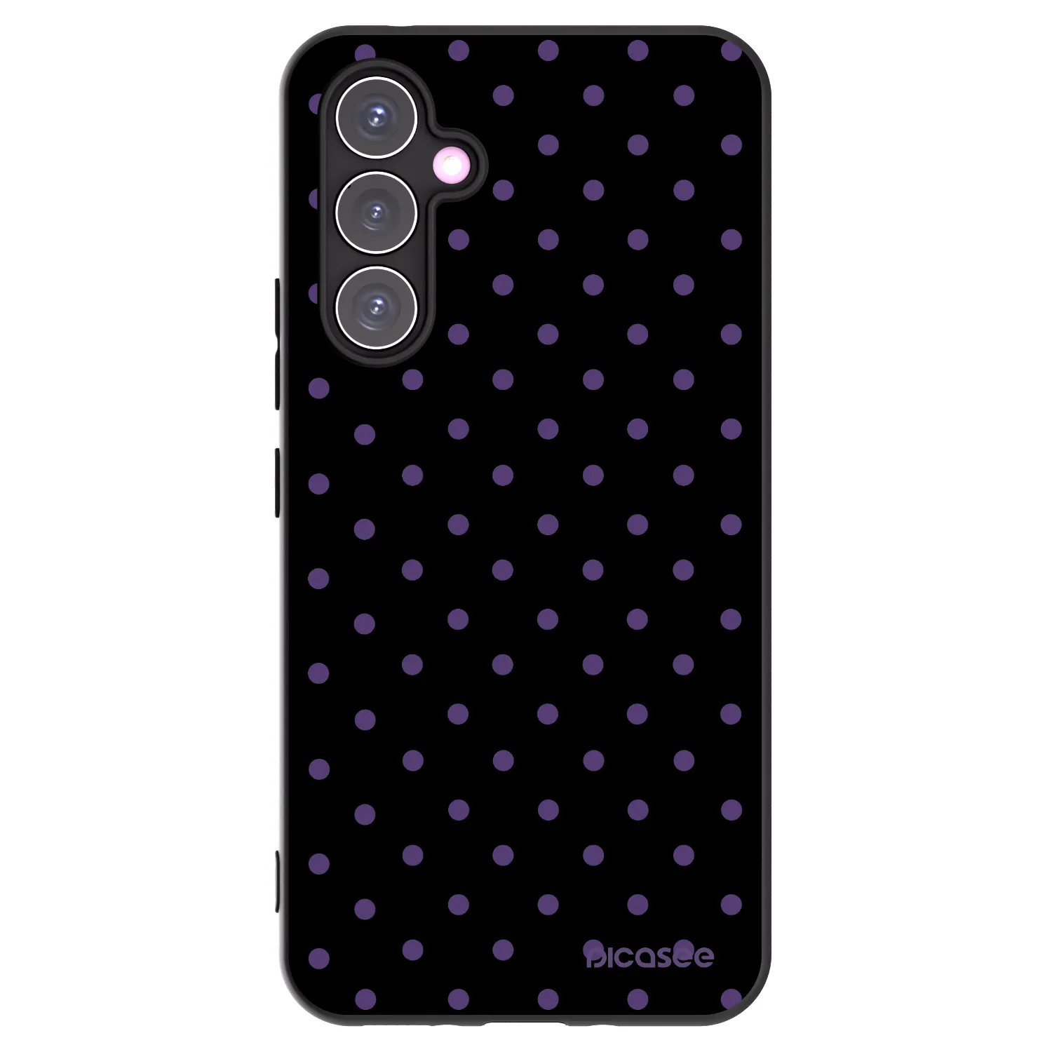 Picasee silikonski črni ovitek za Samsung Galaxy A54 5G A546B - Flickers