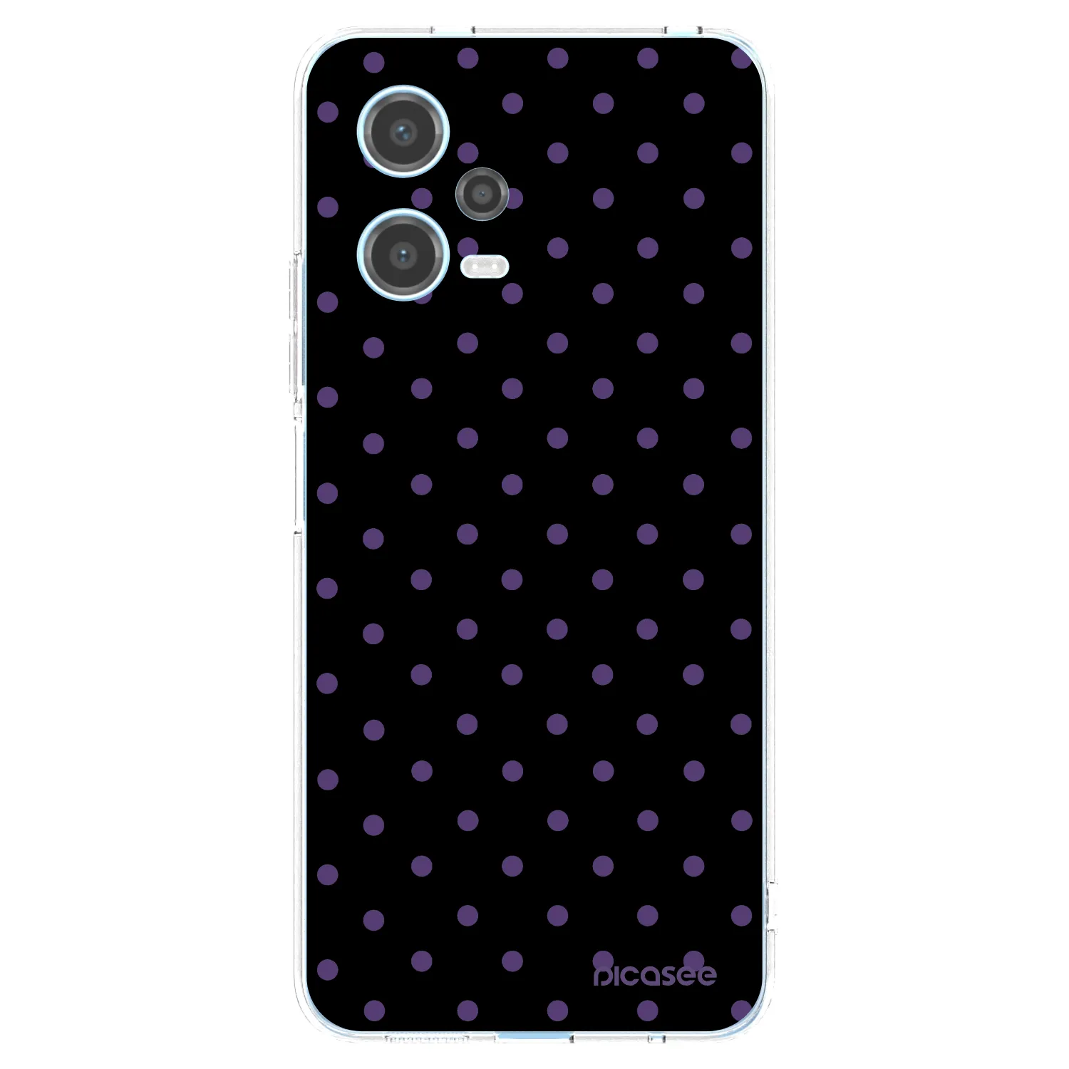 Picasee silikonski prozorni ovitek za Xiaomi Redmi Note 12 5G - Flickers