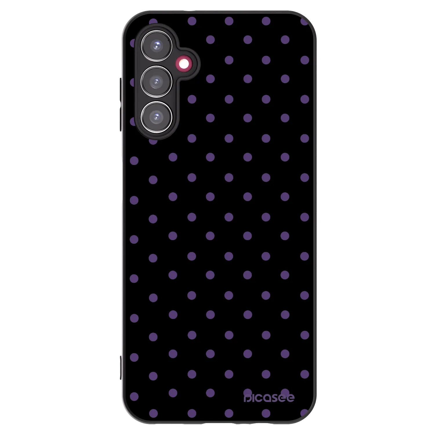 Picasee silikonski črni ovitek za Samsung Galaxy A14 5G A146P - Flickers