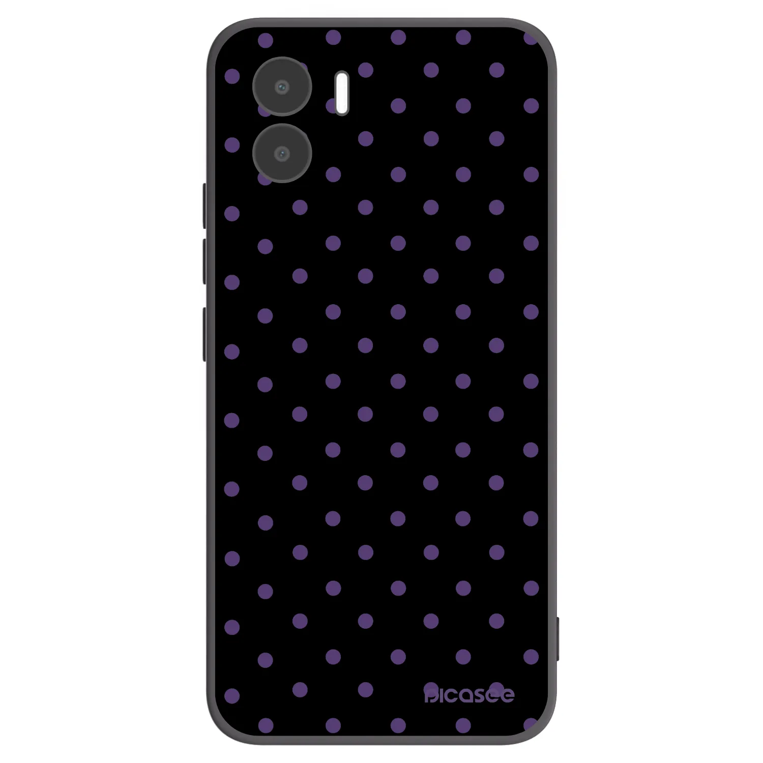 Picasee silikonski črni ovitek za Xiaomi Redmi A2 - Flickers