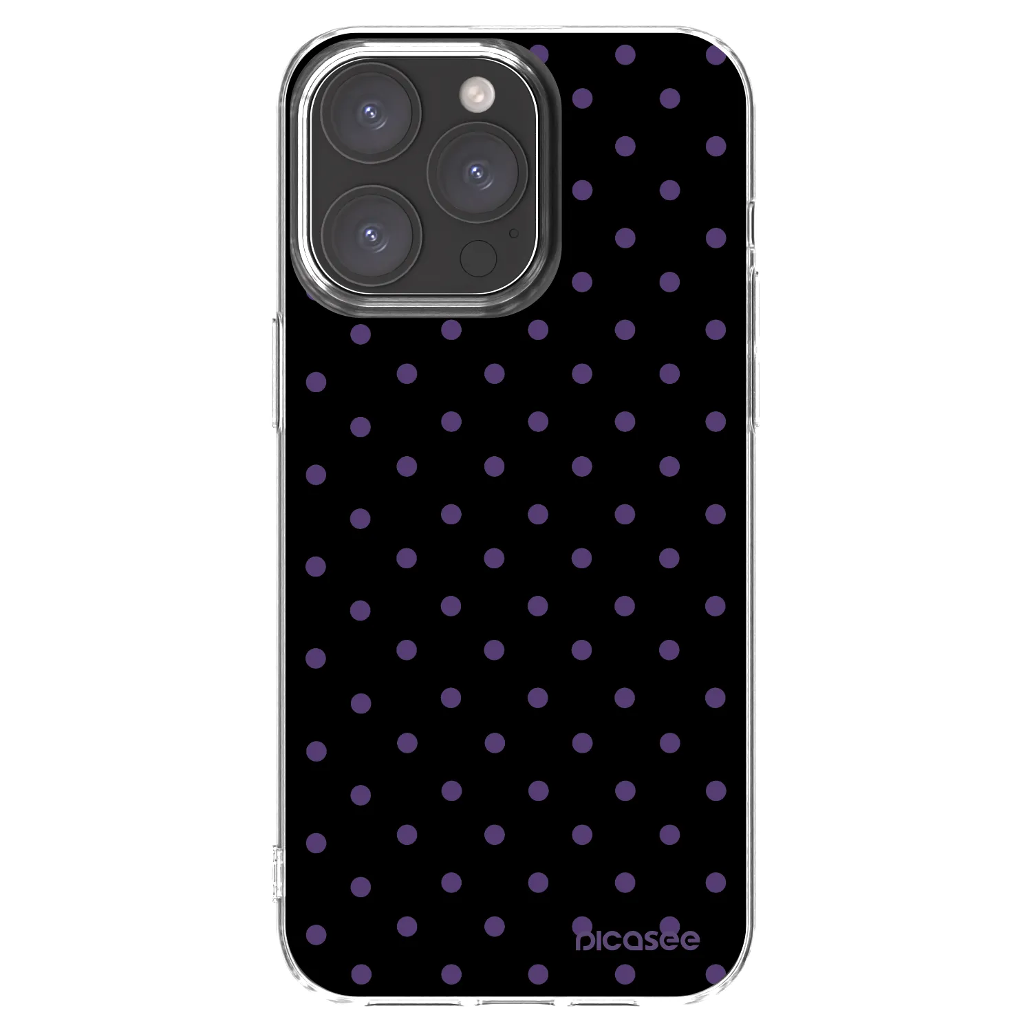 Picasee silikonski prozorni ovitek za Apple iPhone 15 Pro Max - Flickers