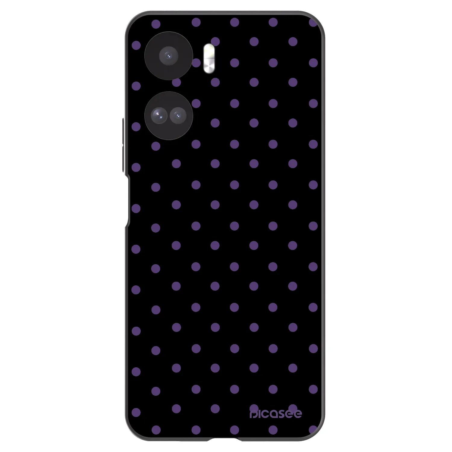 Picasee silikonski črni ovitek za Honor 90 Lite 5G - Flickers
