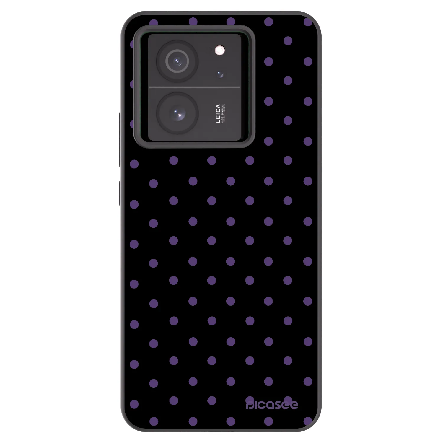 Picasee silikonski črni ovitek za Xiaomi 13T - Flickers
