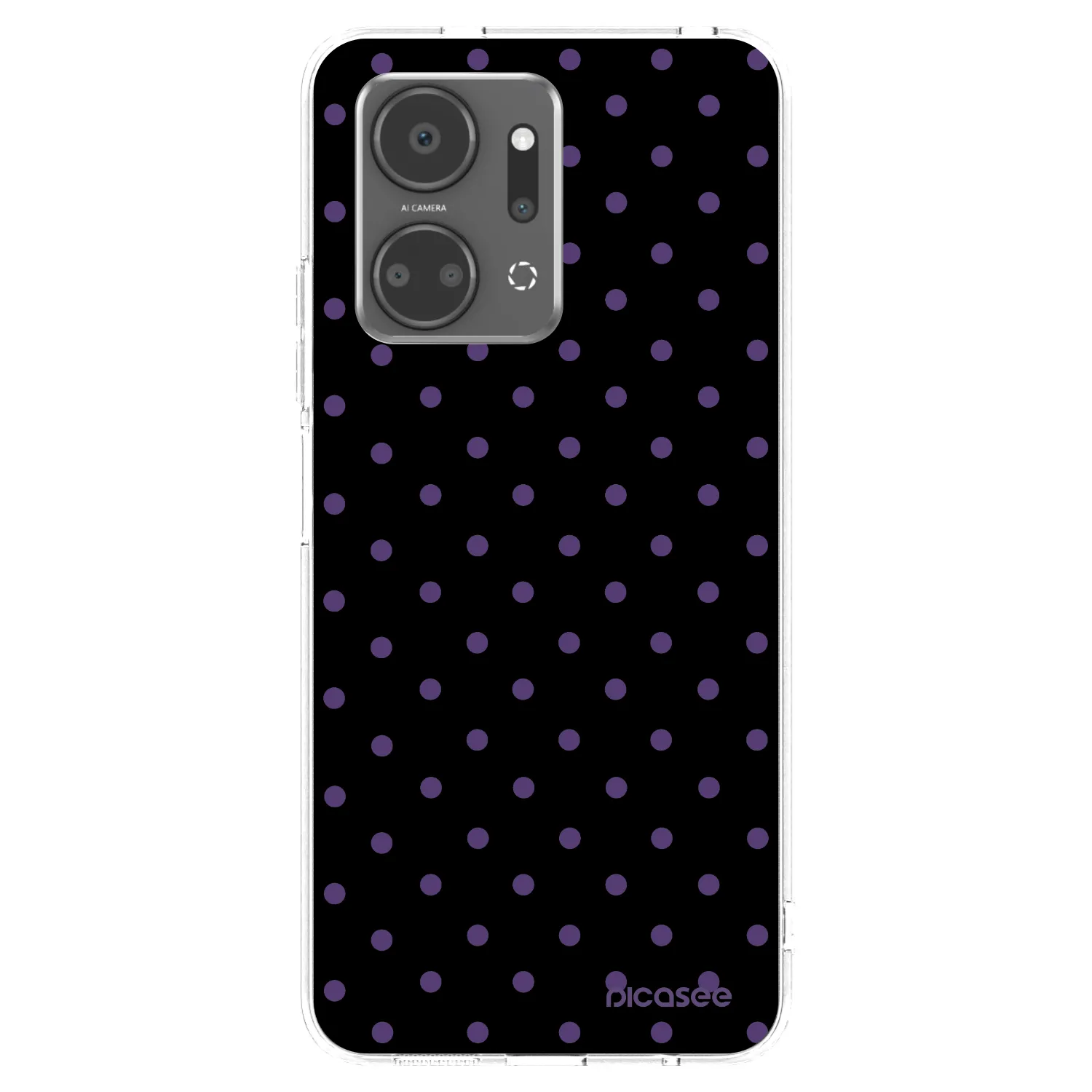 Picasee silikonski prozorni ovitek za Honor X7a - Flickers