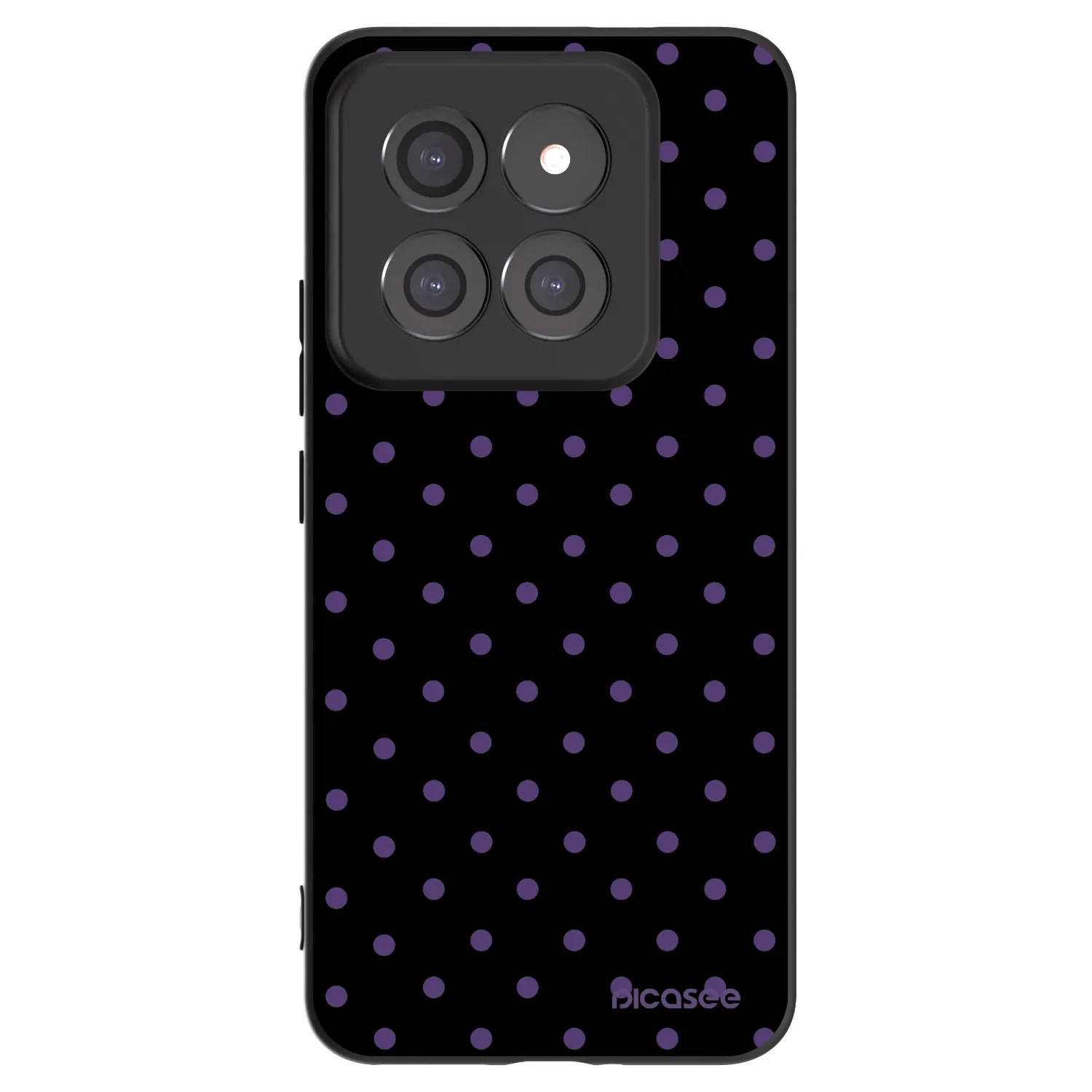 Picasee silikonski črni ovitek za Xiaomi 14 Pro - Flickers